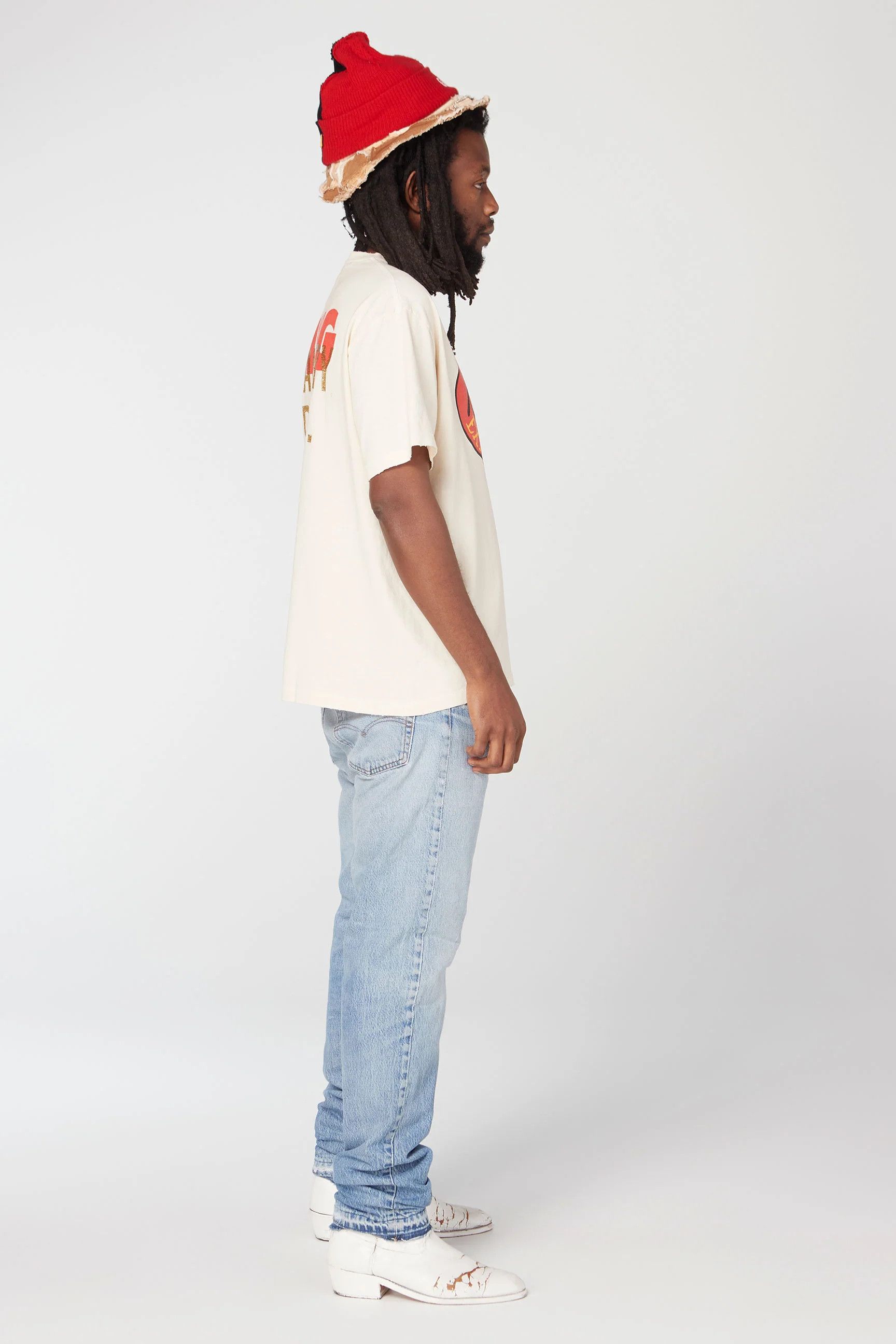 Gallery Dept. o1mle0725 Toymaker T-Shirt in Antique White Size US XS / EU 42 / 0 - 6 Thumbnail