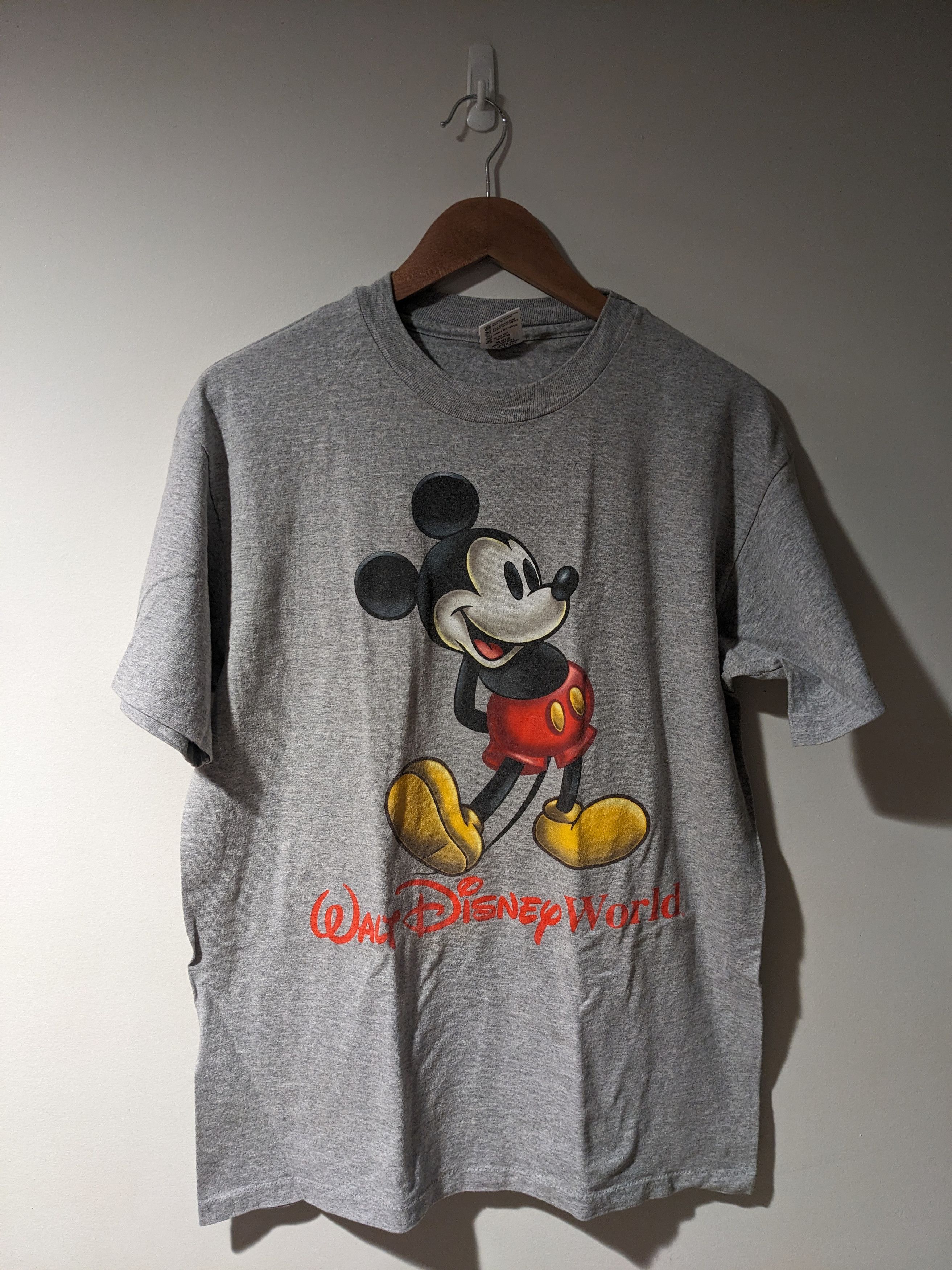 Disney × Vintage Vintage 90s Walt Disney World Mickey Mouse Large T-Shirt Size US L / EU 52-54 / 3 - 1 Thumbnail