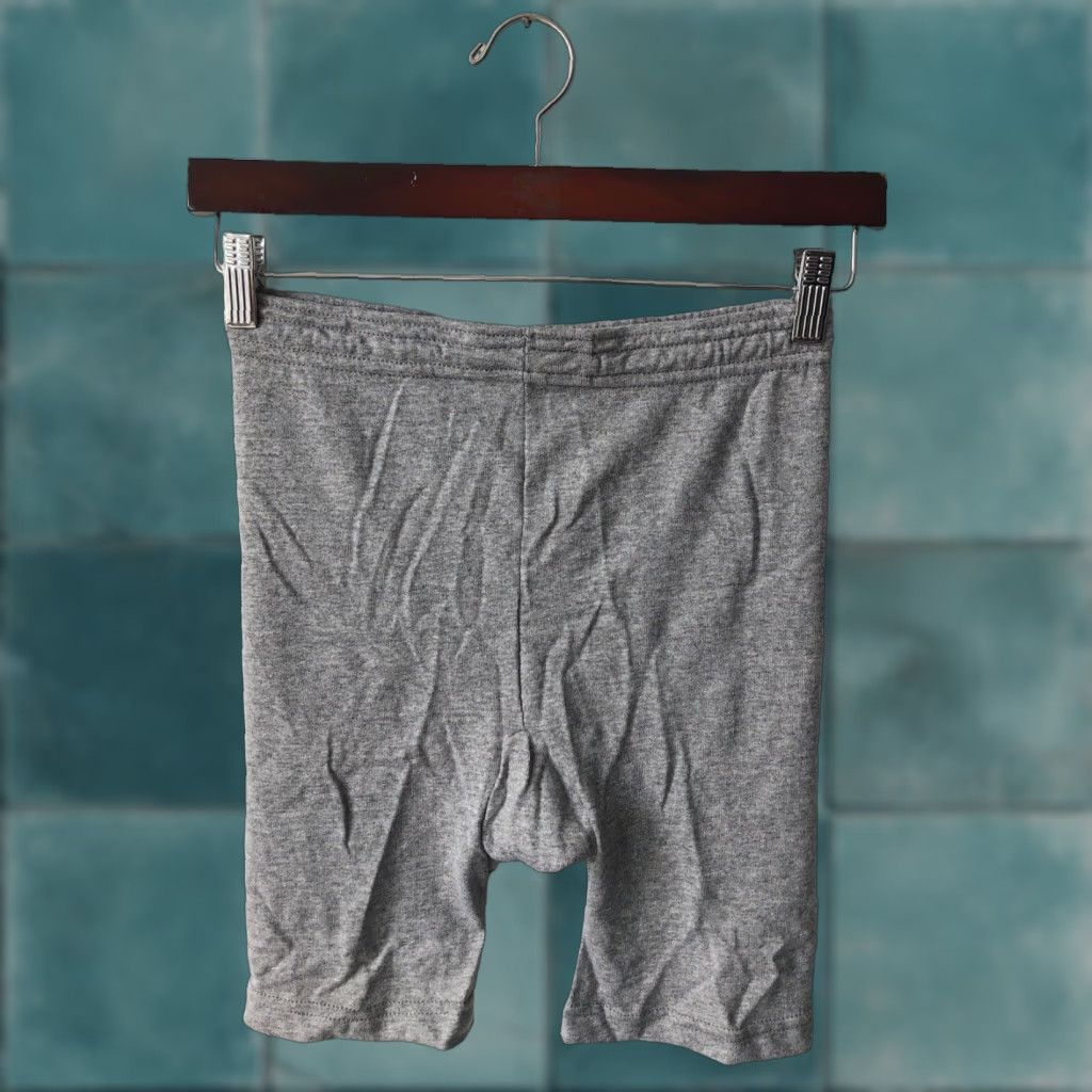 Russell Athletic VINTAGE Russell Athletic Shorts Mens S Gray 90s USA Made 4.5” Inseam Cotton Blend Athletic Compression NWOT NOS 13” Waist White Drawstring Mens Size US 29 - 1 Thumbnail