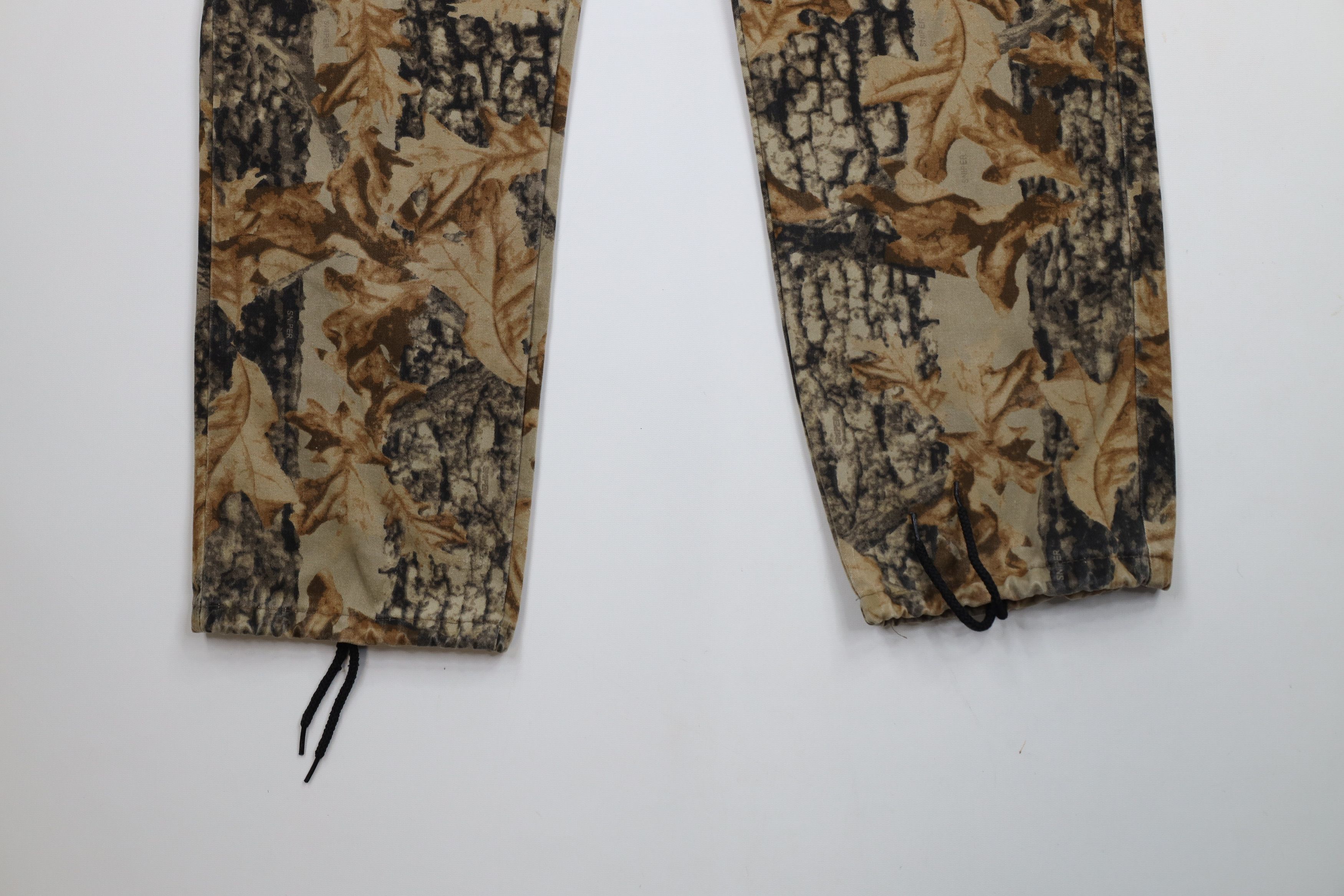 Vintage Vintage 90s Streetwear Camouflage Wide Leg Cargo Pants USA Size US 36 / EU 52 - 4 Thumbnail