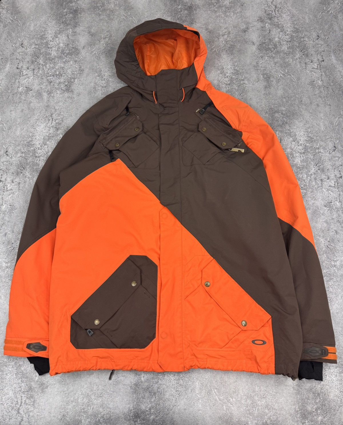 Oakley Oakley Men Thinsulate Loose Fit Ski Jacket Orange Brown XXL Size US XXL / EU 58 / 5 - 1 Thumbnail