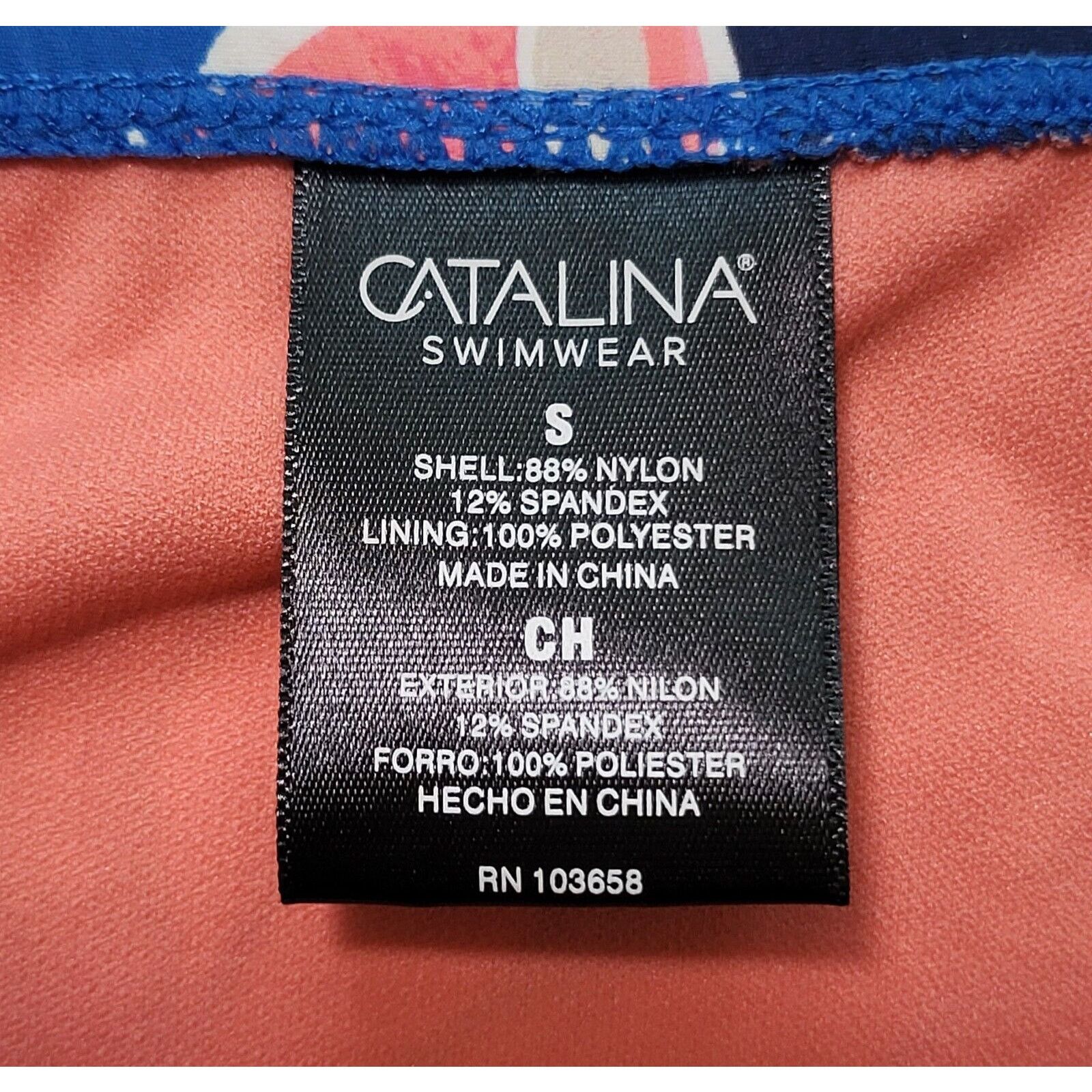 Catalina NWT Catalina Bold Floral Abstract High Waist Bikini Bottom Size S / US 4 / IT 40 - 4 Thumbnail
