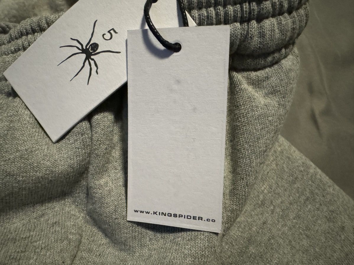 Sp5der Sp5der Beluga Dark Heather Grey Sweatpants Size Medium Size US 32 / EU 48 - 11 Thumbnail
