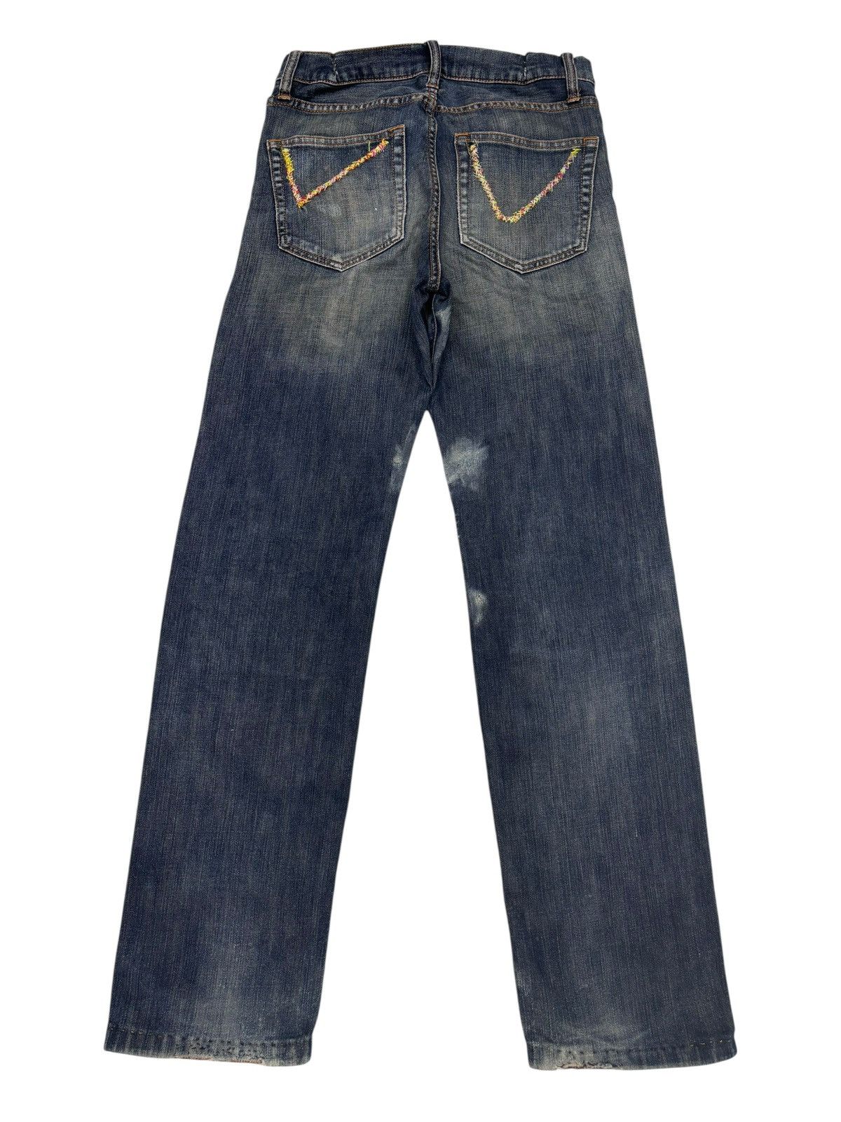 Kapital Vintage Japanese Boro Sashiko Destroyed Denim Jeans Size US 28 / EU 44 - 8 Thumbnail