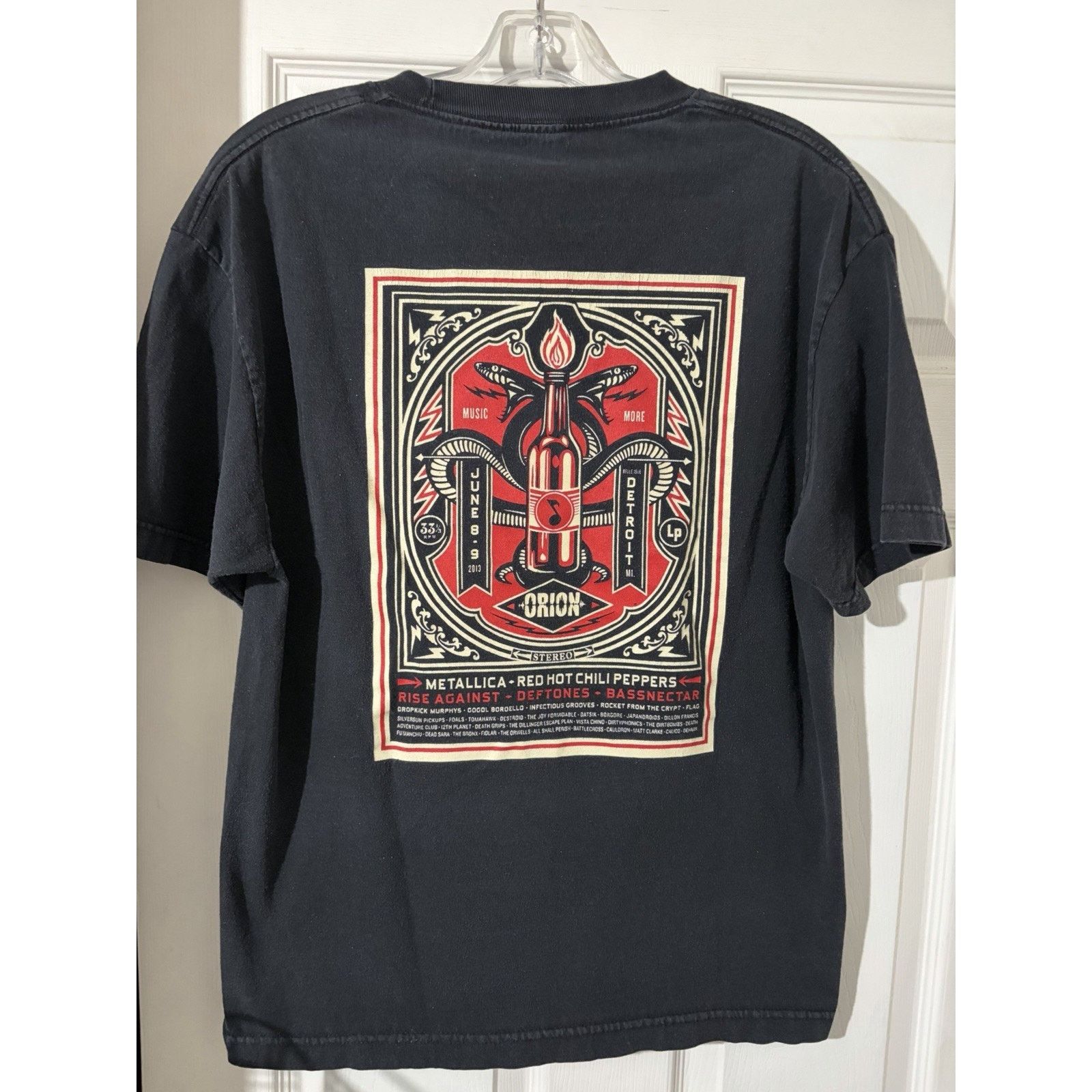 Alstyle 2013 Orion Festival Shirt Sz L Music Metallica RHCP Deftones Size US L / EU 52-54 / 3 - 2 Thumbnail