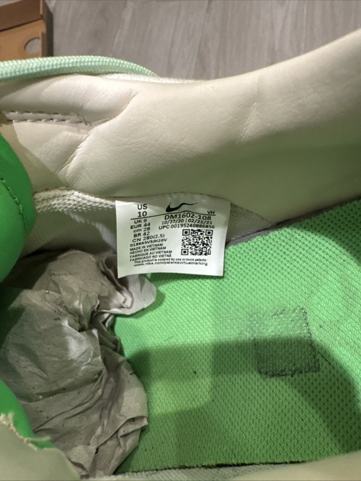 Nike × Off-White Nike Off White Dunk Low lot 7 of 50 Size US 10 / EU 43 - 7 Thumbnail