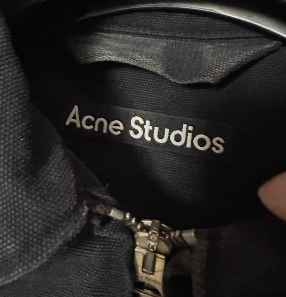 Acne Studios acne studios Black cotton-padded coat 2504-Nextarrow Size US XS / EU 42 / 0 - 4 Thumbnail
