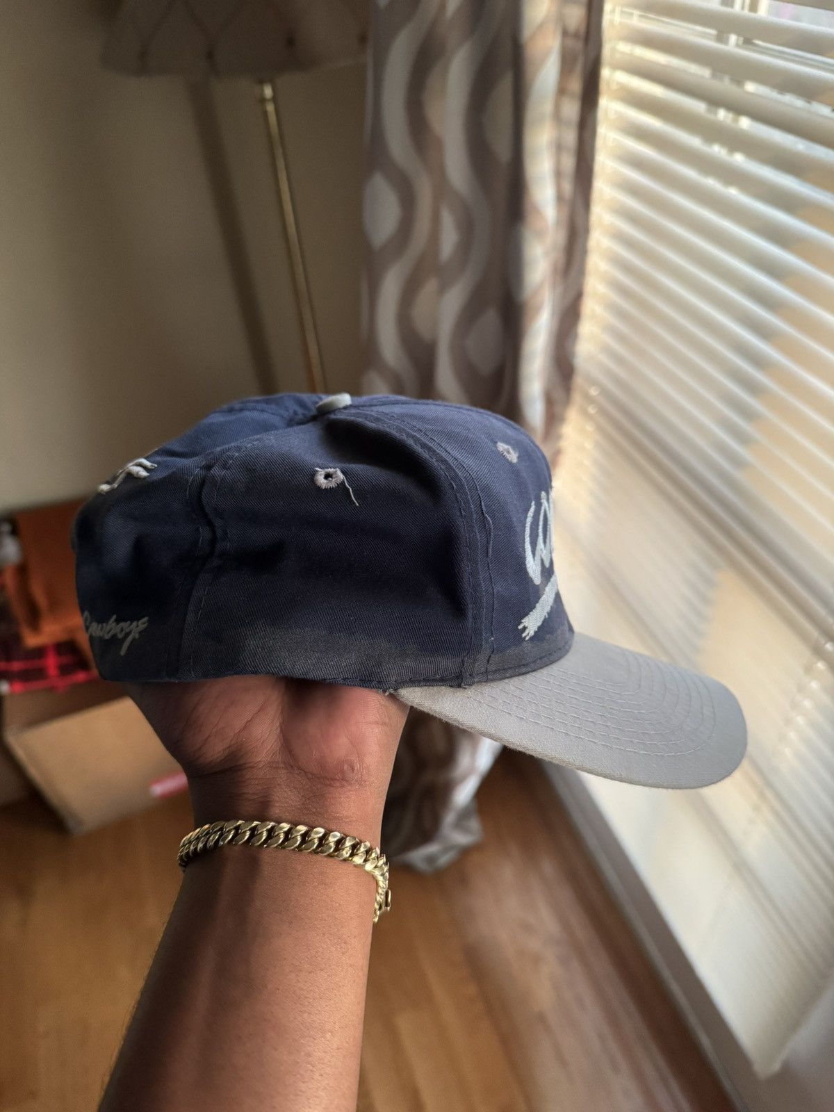 NFL 1990s Vintage Dallas Cowboys Snapback Hat Size ONE SIZE - 3 Thumbnail