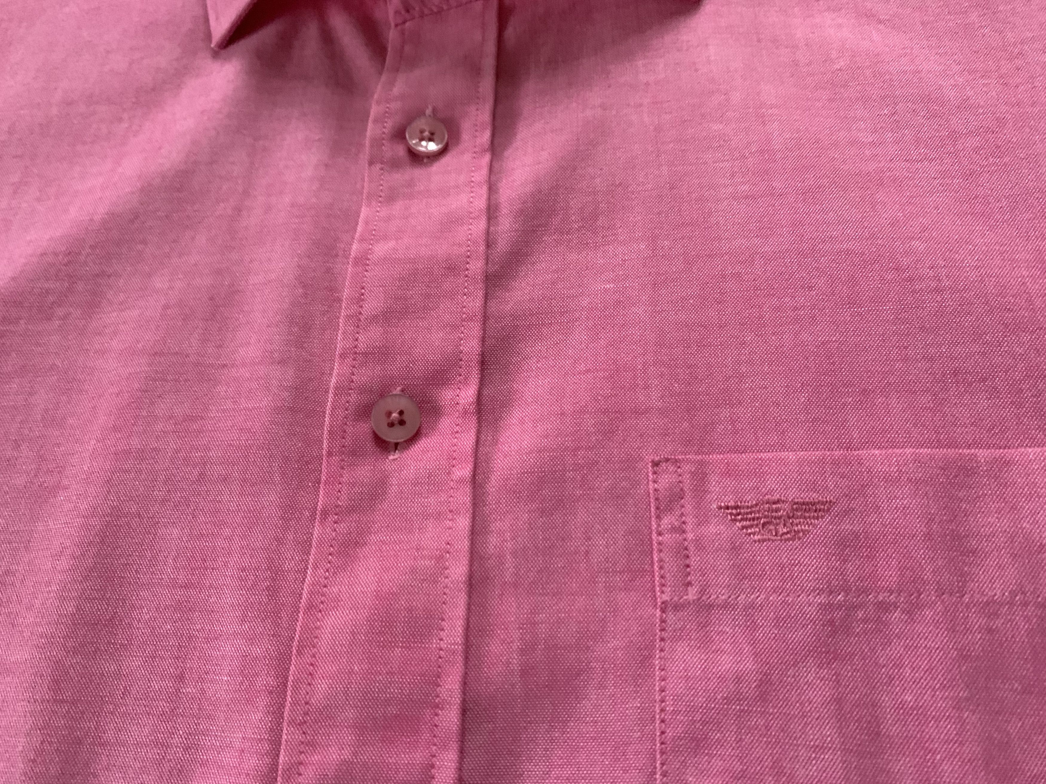 Armani Exchange × Vintage Vintage Giorgio Armani Le Collezioni Long Sleeve Shirt Size US XL / EU 56 / 4 - 5 Thumbnail