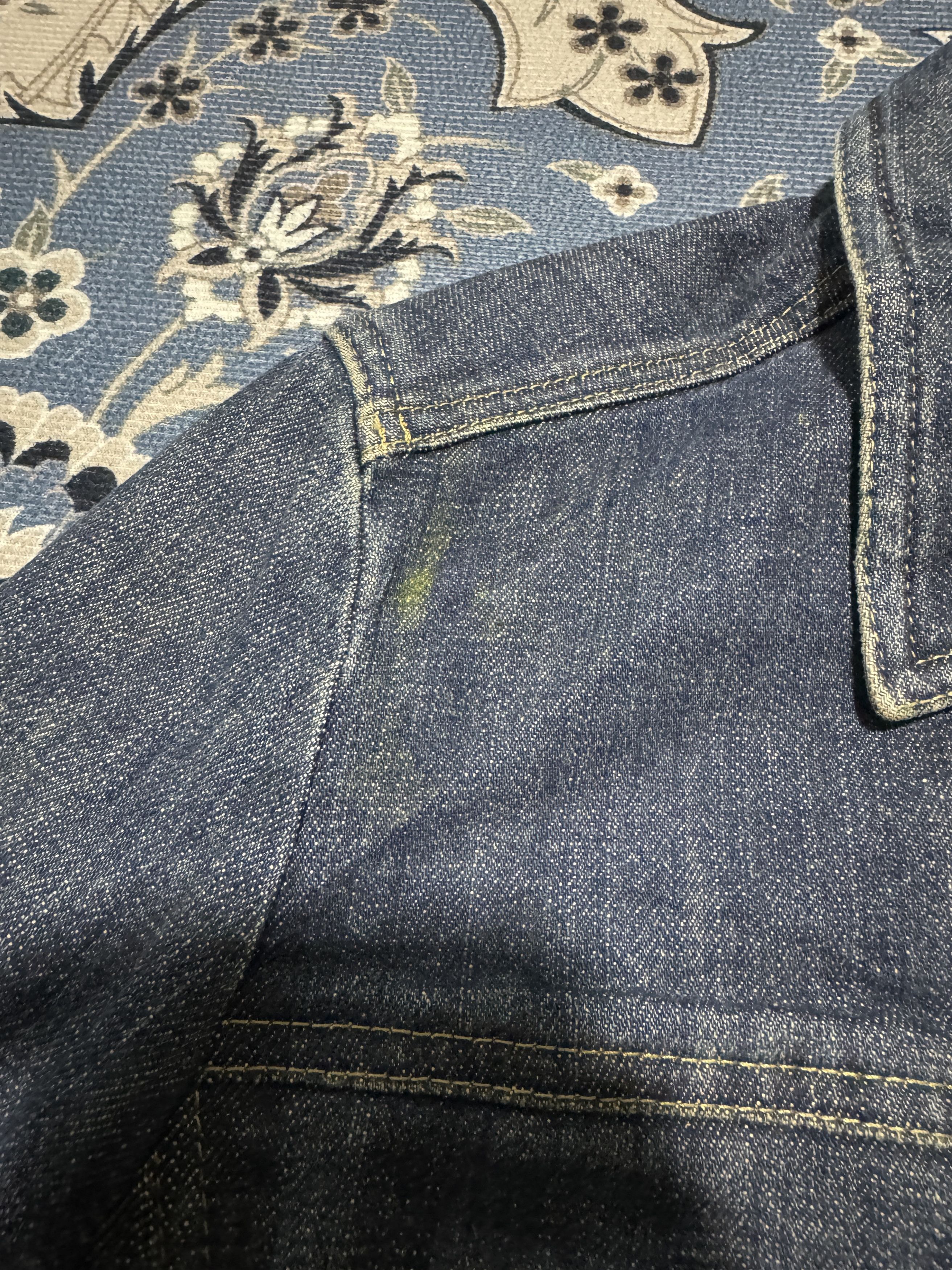 Japanese Brand × Yohji Yamamoto Ined by Yohji Yamamoto Denim Trucker Jacket Size S / US 4 / IT 40 - 8 Thumbnail