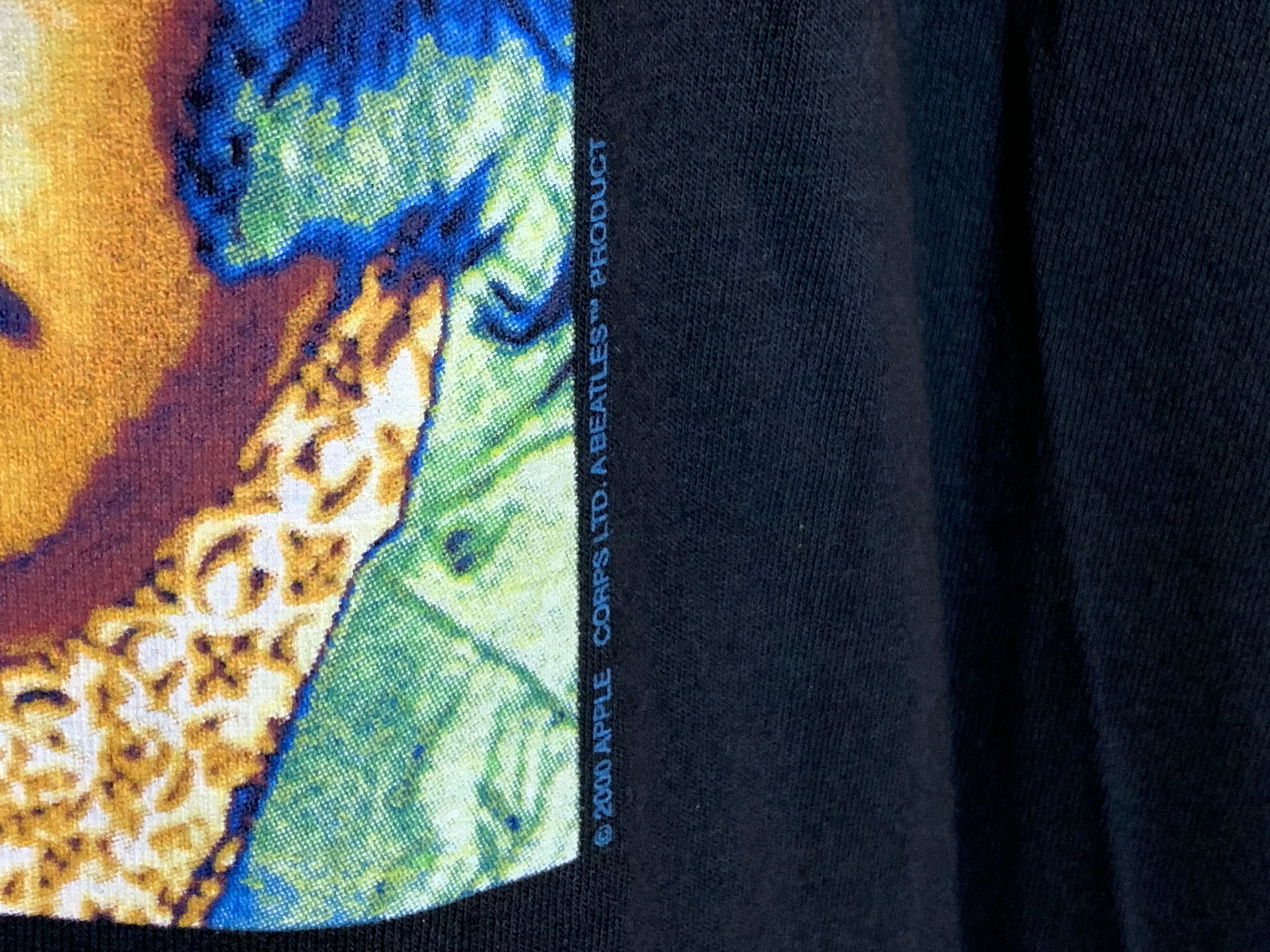 Band Tees *RARE* Vintage The Beatles Let It Be Psychedelic Art T-Shirt Size US XL / EU 56 / 4 - 6 Thumbnail