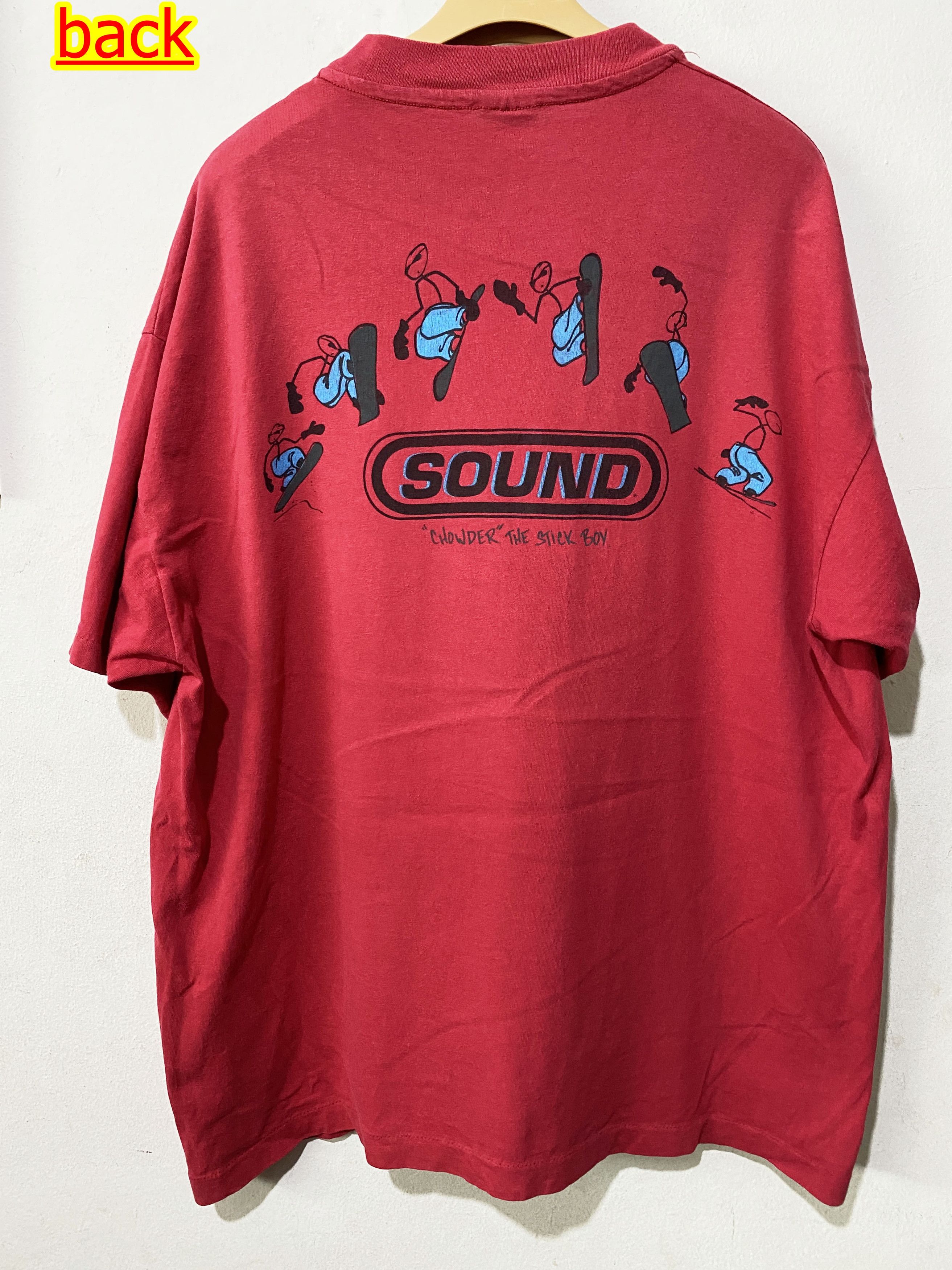 Vintage Vnitage SOUND Snowboard Shirt Size US XL / EU 56 / 4 - 1 Thumbnail