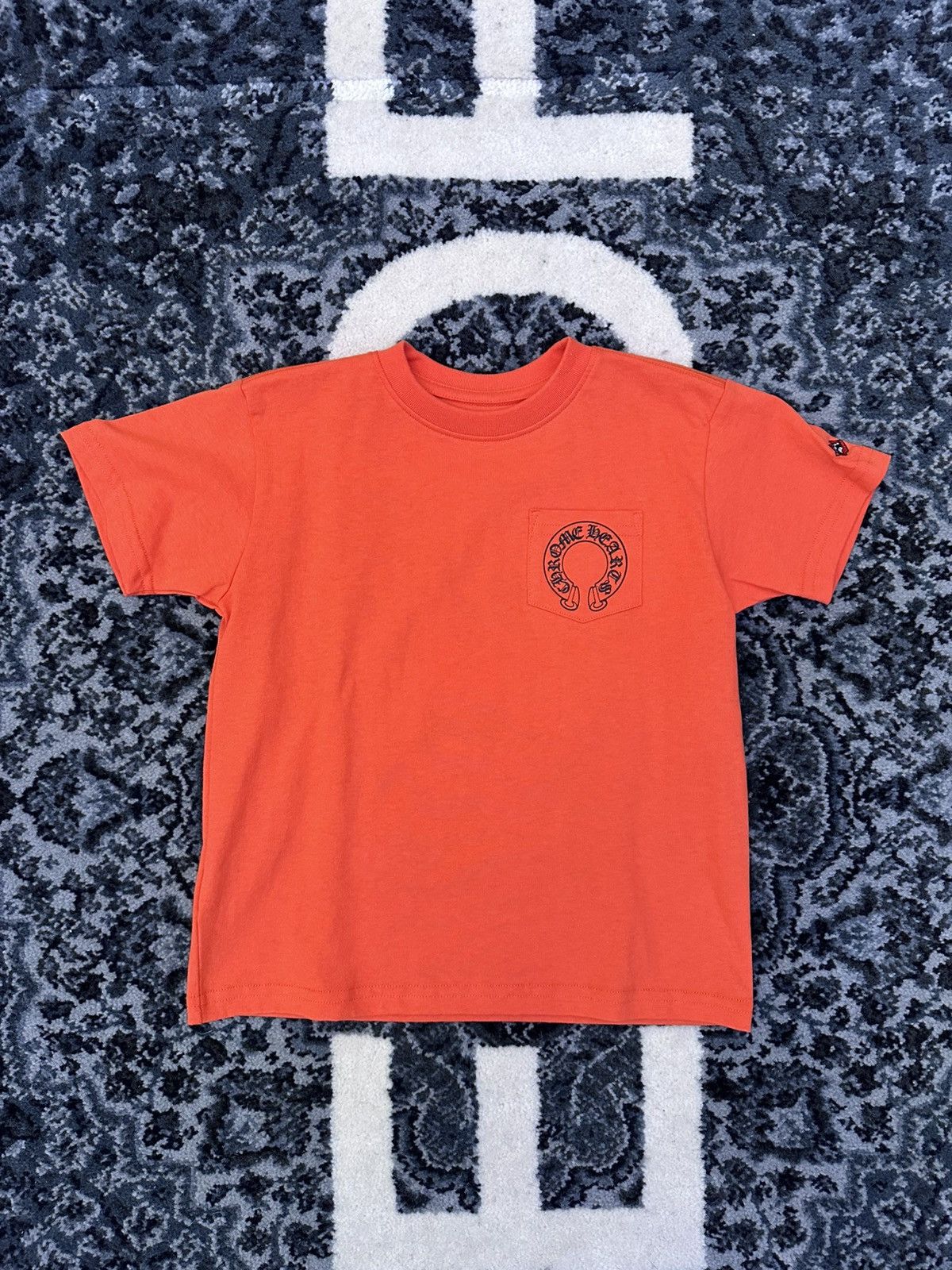 Chrome Hearts Chrome Hearts Matty Boy Chomper Flames Short Sleeve Kids Tee Size US XXS / EU 40 - 2 Thumbnail