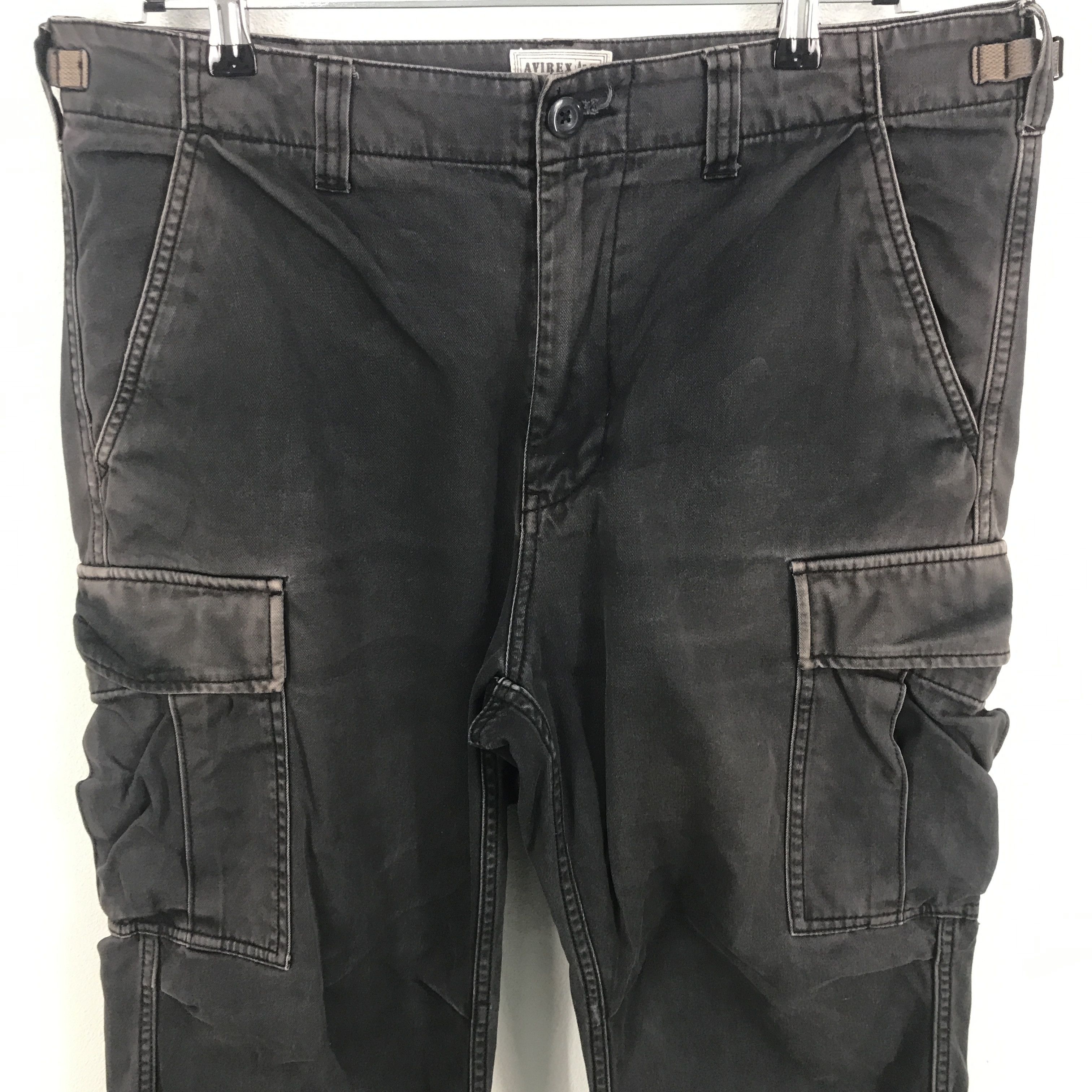 Avirex × Japanese Brand Rare Avirex Japan Cargo Pants Size US 35 - 2 Thumbnail