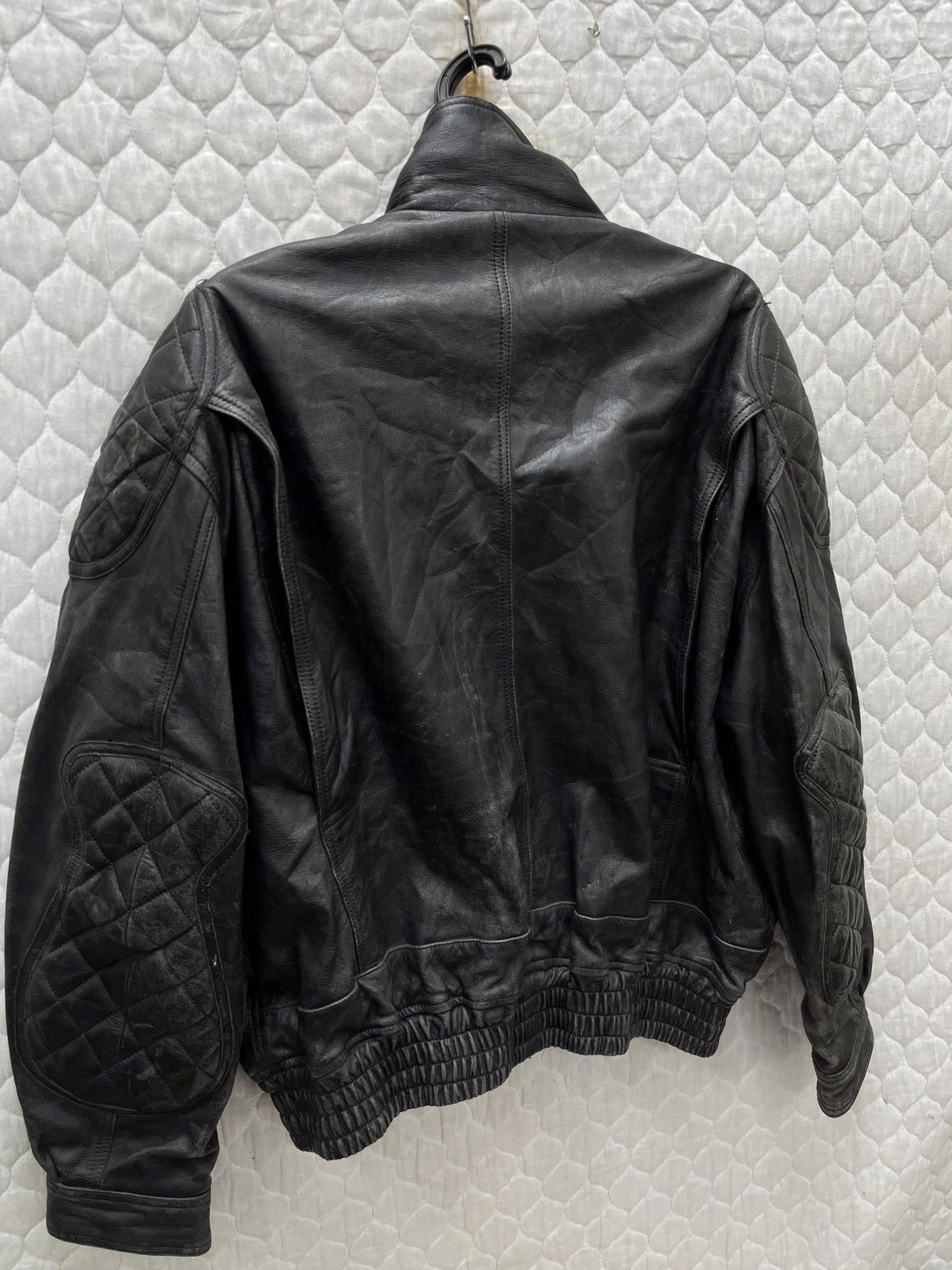 Kadoya 🔥🔥🔥ARCHIVE VINTAGE KUSHITANI RACING LEATHER JACKET Size US L / EU 52-54 / 3 - 5 Thumbnail