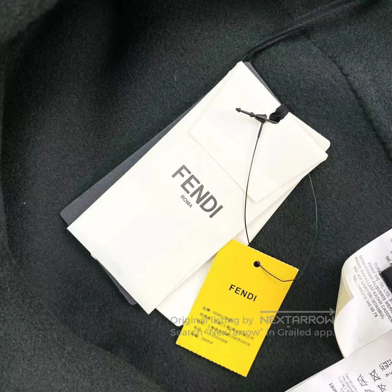 Fendi Fendi Cashmere fur patchwork coat| Size XS / US 0-2 / IT 36-38 - 5 Thumbnail
