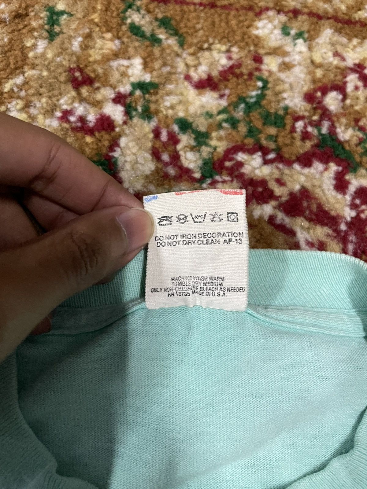 Fruit Of The Loom Vintage 80s Hawaii Rays Sexy Girl Size US M / EU 48-50 / 2 - 5 Thumbnail