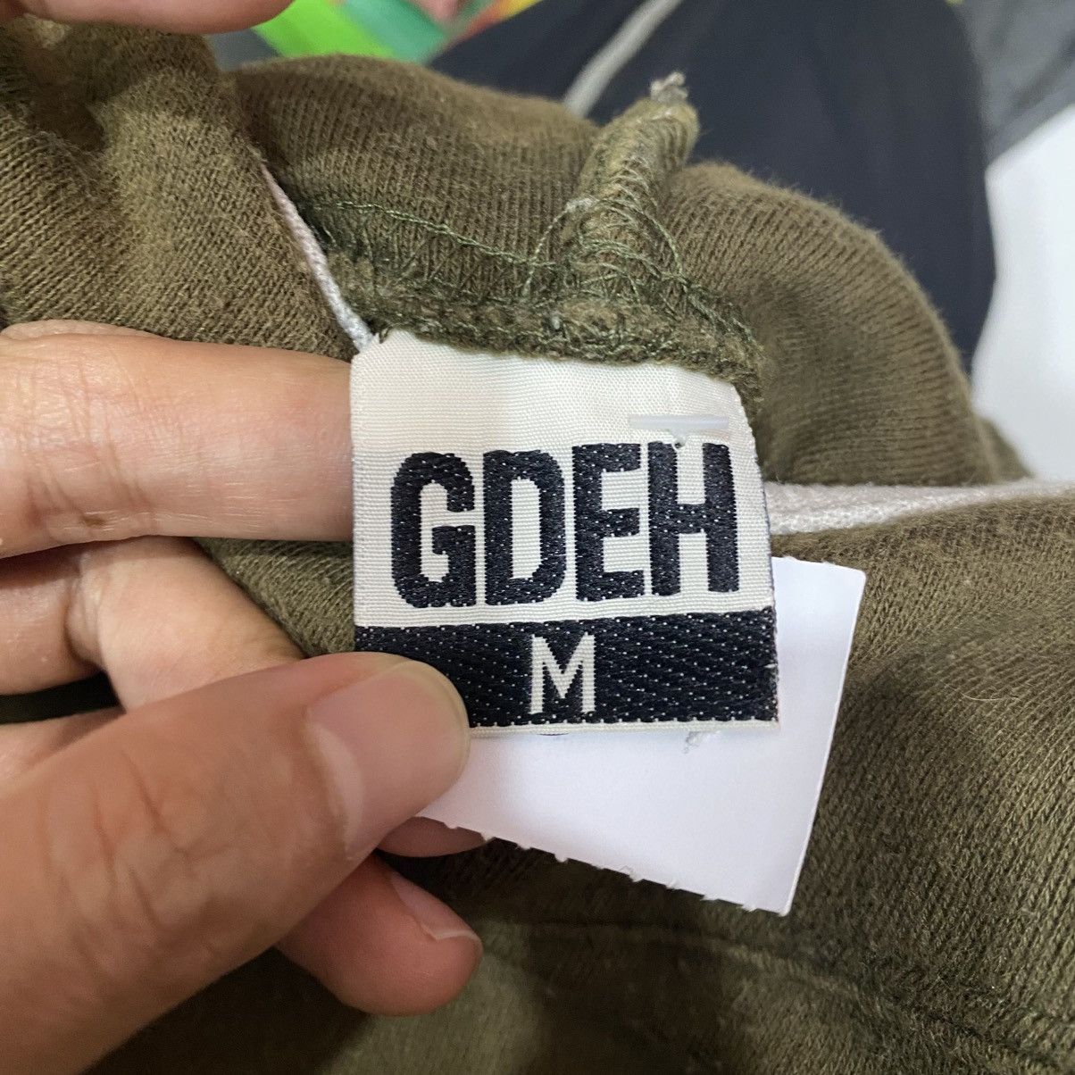 Good Enough GOODENOUGH 2002 Archive Logo Piping Hoodie Brown GDEH Size US M / EU 48-50 / 2 - 10 Thumbnail