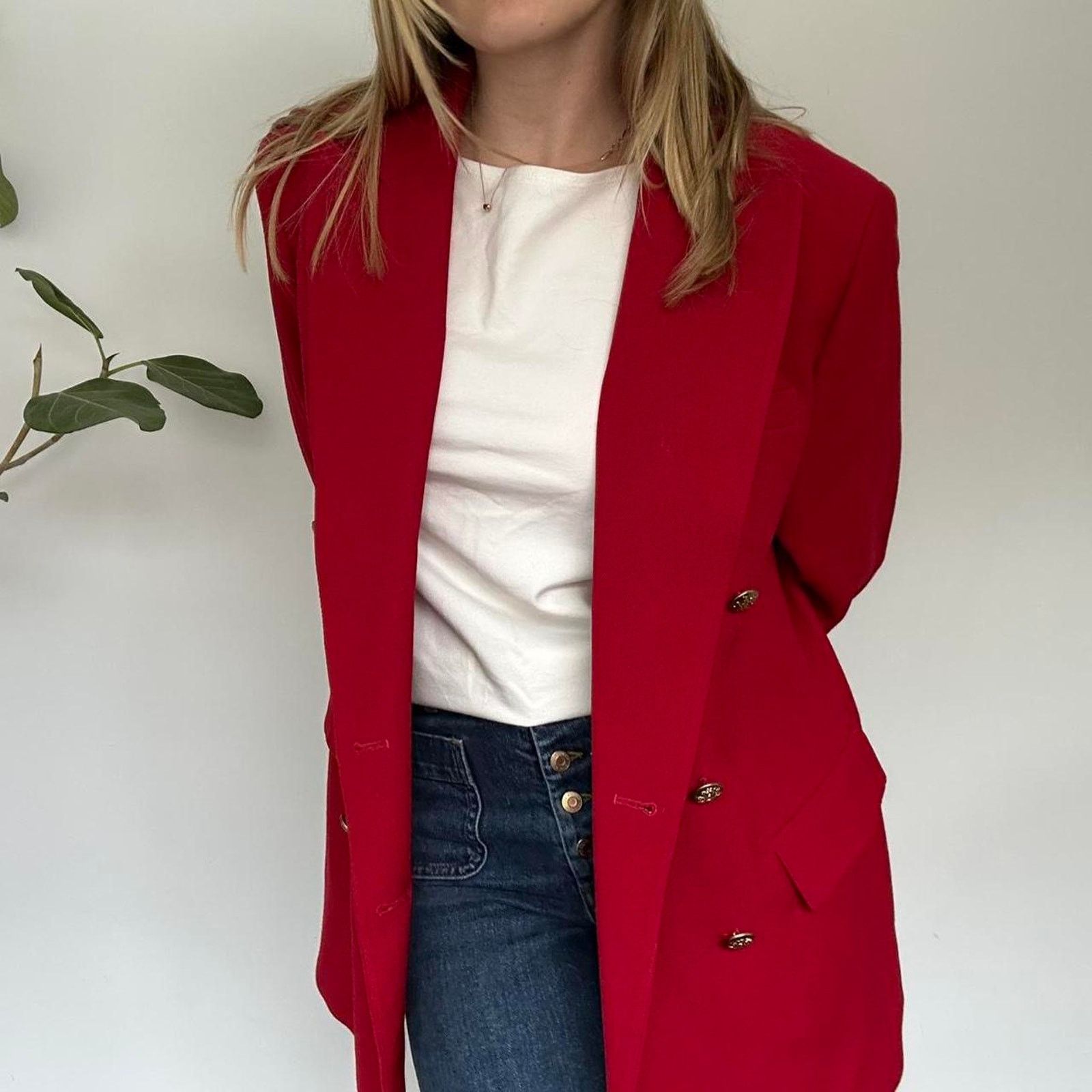 Other Vintage Oversized Ralph Lauren Blazer (S) Size S / US 4 / IT 40 - 2 Thumbnail