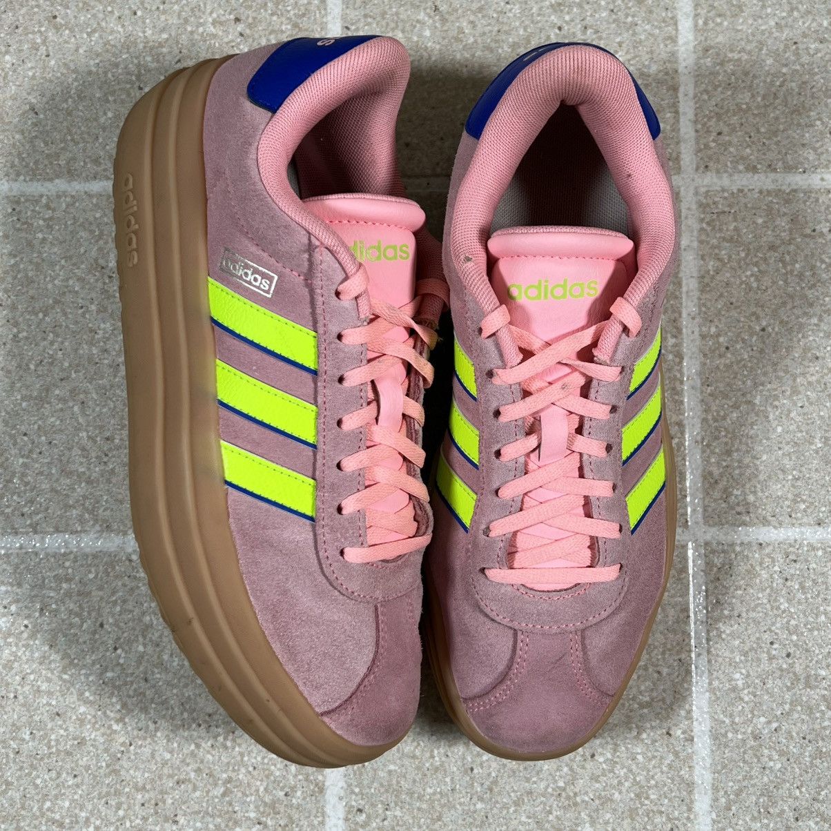Adidas Adidas Womens VL Court Bold Pink Shoes Sneakers Size 8 Size US 8 / IT 38 - 1 Thumbnail