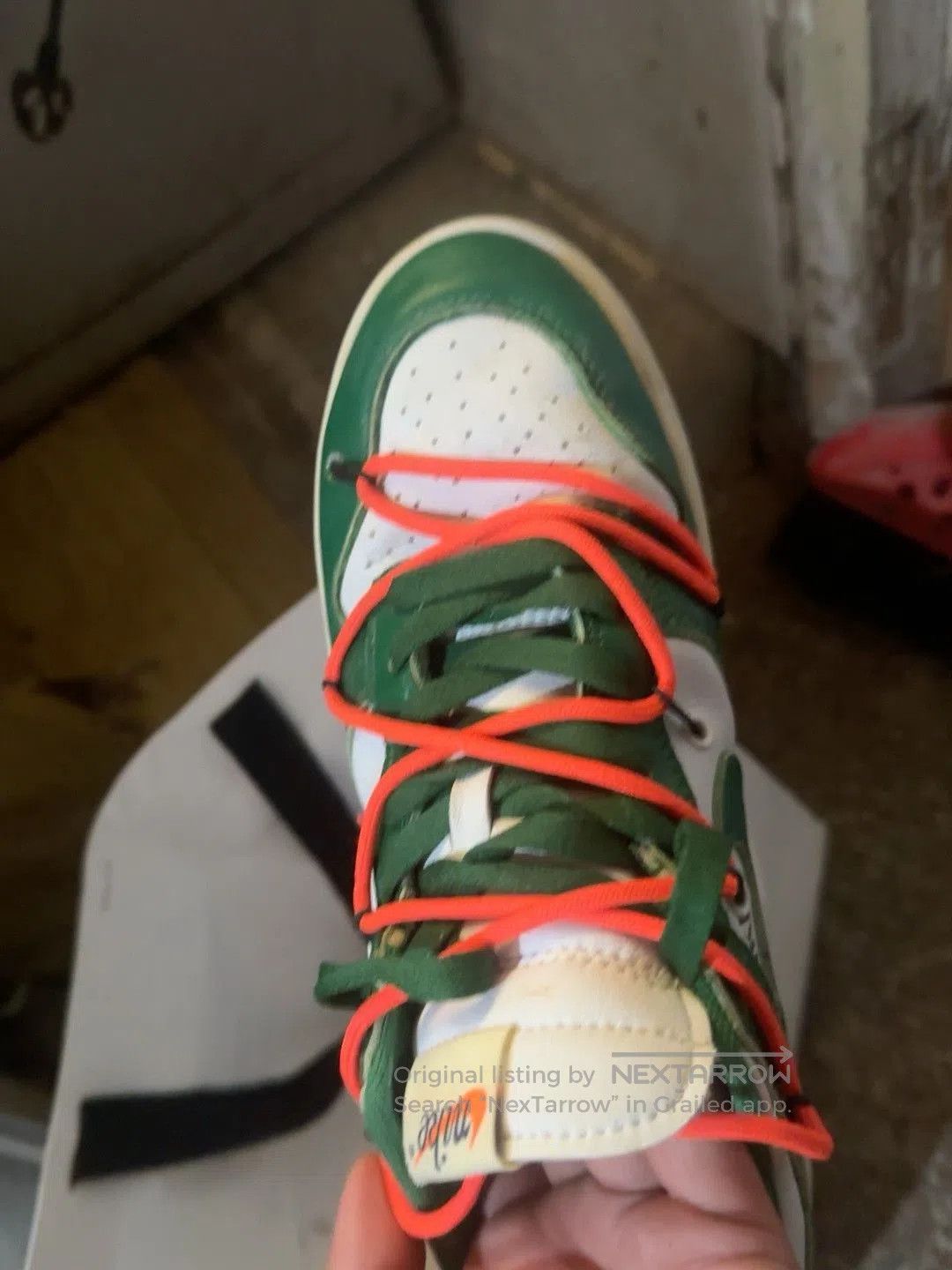 Nike Nike Dunk Low Green White. Size US 9 / EU 42 - 1 Thumbnail