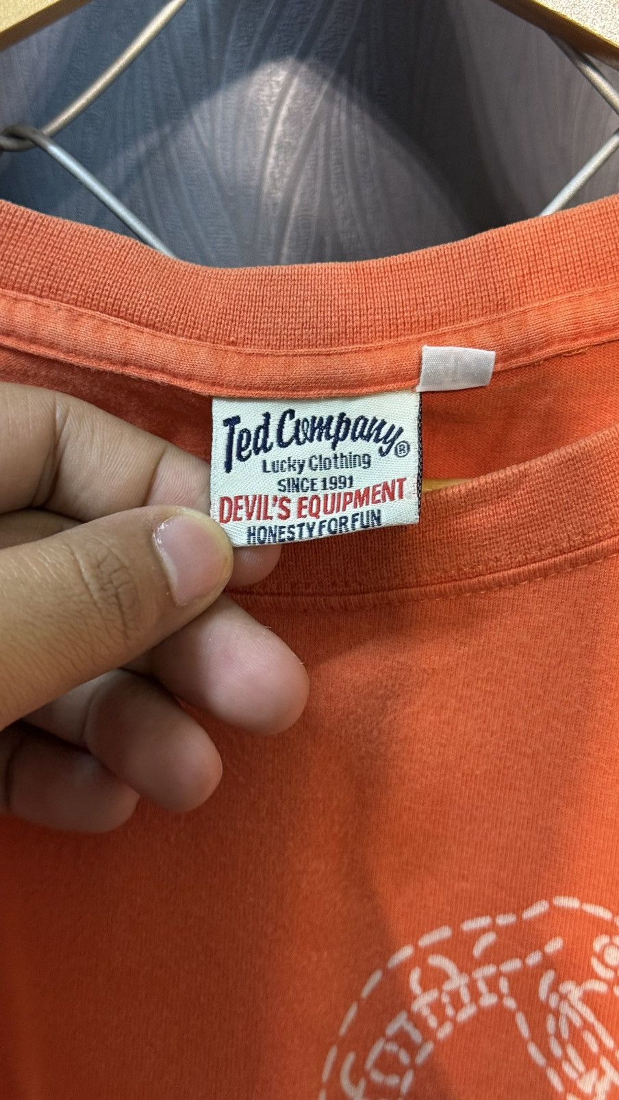 Tedman VINTAGE TEDCOMPANY TEDMAN DEVIL BACKHIT TSHIRT Size US M / EU 48-50 / 2 - 8 Thumbnail