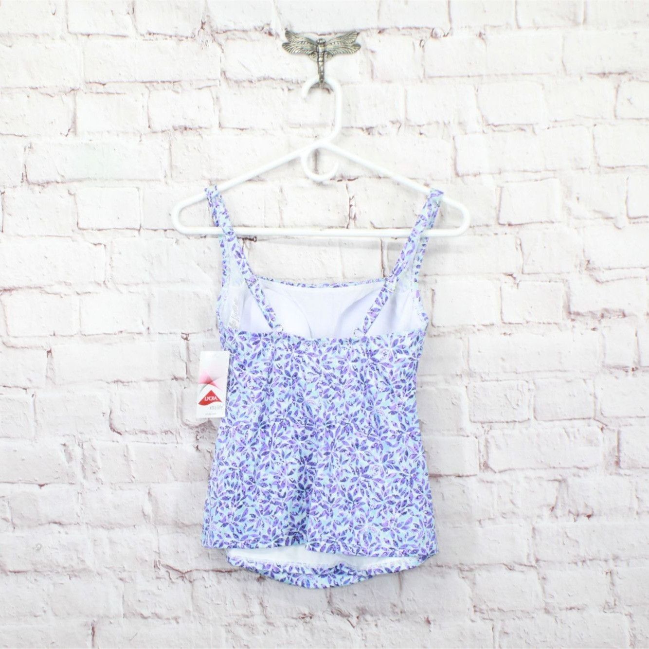 L.L. Bean LL Bean Mix and Match Swimwear Square Neck Tankini Top Size M / US 6-8 / IT 42-44 - 6 Thumbnail
