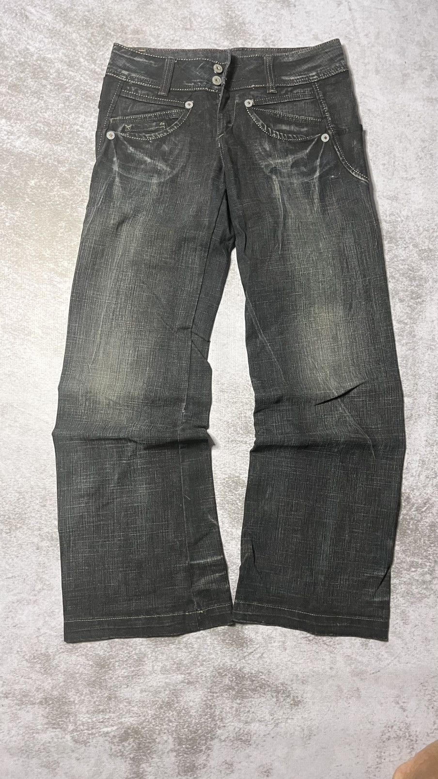 Marithe + Francois Girbaud 00s Marithe francois girbaud vtg style beggy Size US 32 / EU 48 - 1 Thumbnail