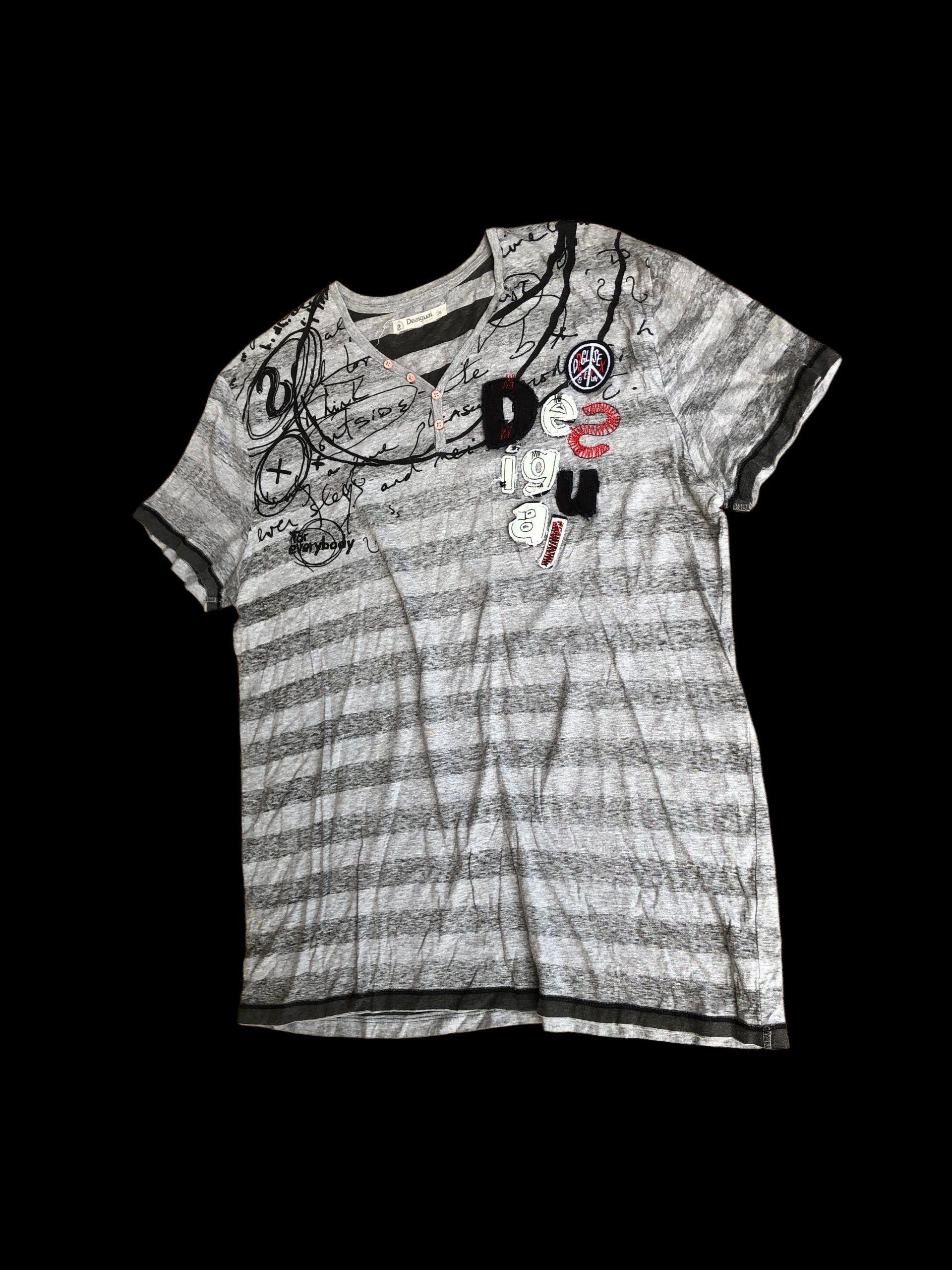 If Six Was Nine 2000s Double Layer Poem Vkei Style Y2k Japanese Size US XL / EU 56 / 4 - 2 Thumbnail
