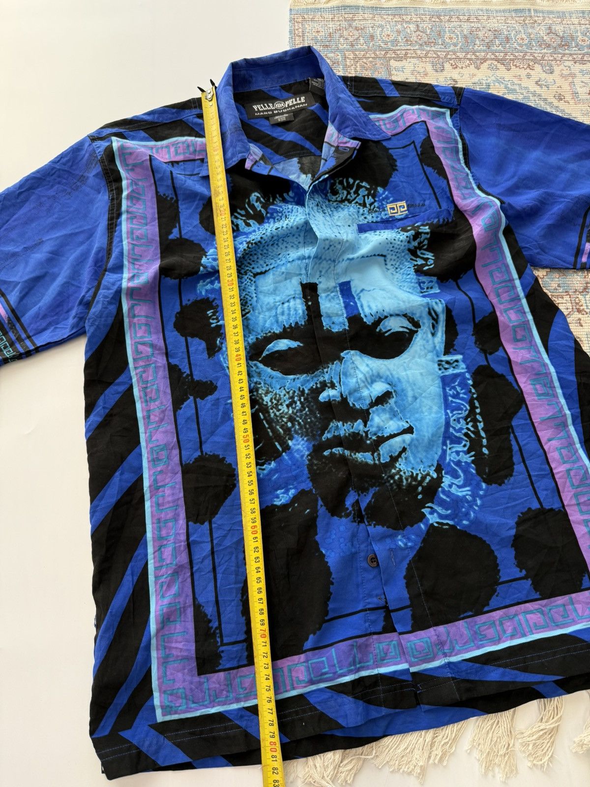 Marc Buchanan Rare Pelle Pelle Marc Buchanan Vintage Shirt Size US L / EU 52-54 / 3 - 9 Thumbnail