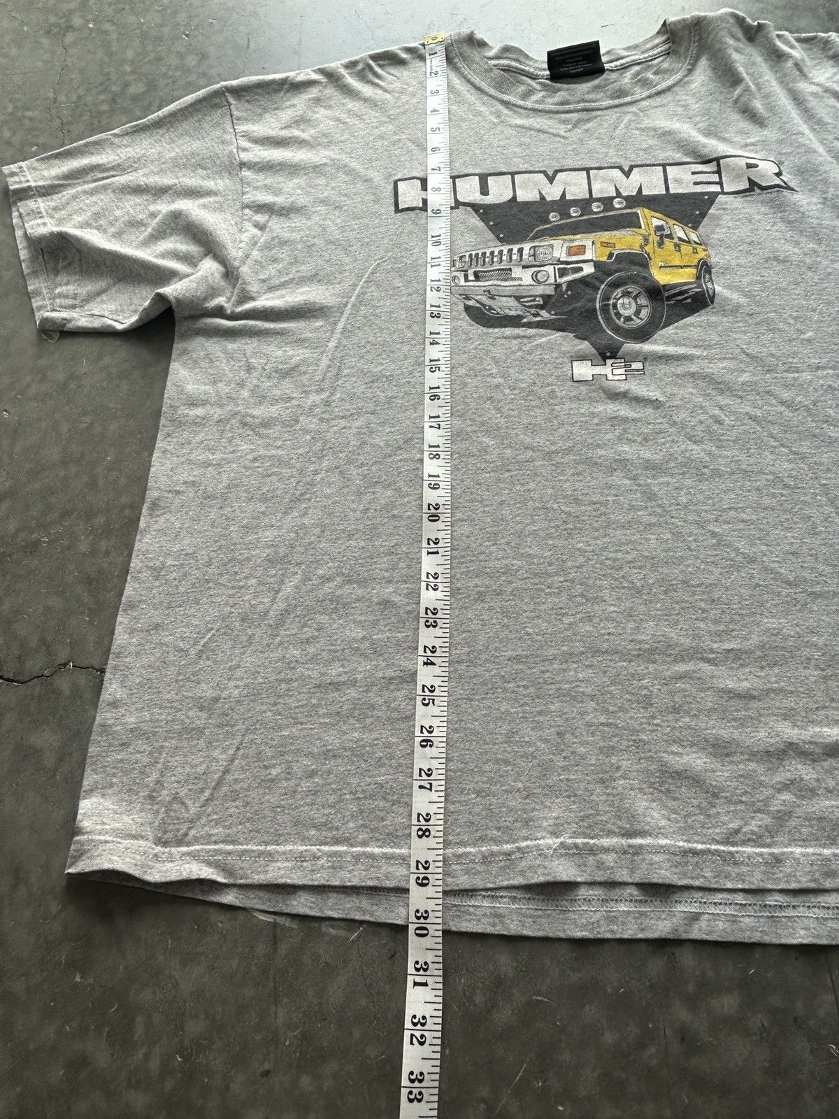 Vintage Vintage Y2K Hummer Graphic Tee Size US XXL / EU 58 / 5 - 9 Thumbnail