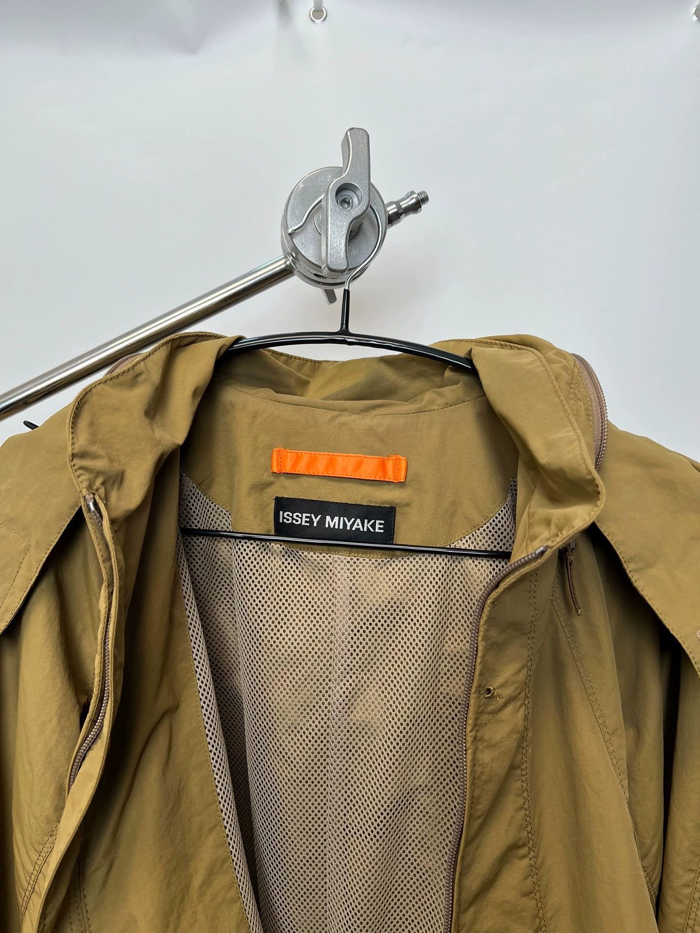 Issey Miyake Issey Miyake Special Stand Collar Hooded Functional Jacket Size L / US 10 / IT 46 - 8 Thumbnail