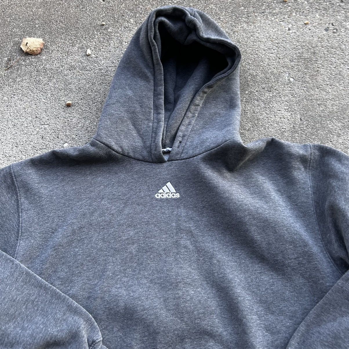 Adidas × Vintage Vintage Y2K adidas center hoodie Size US L / EU 52-54 / 3 - 3 Thumbnail
