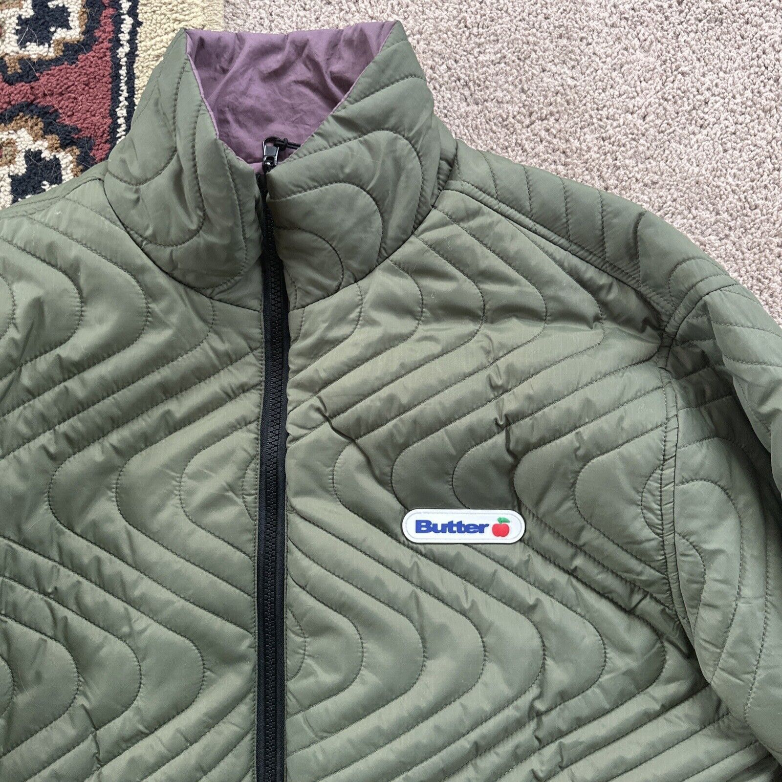 Butter Goods Butter Goods Puffy Reversible Jacket Mens Size XL Green Size US XL / EU 56 / 4 - 3 Thumbnail