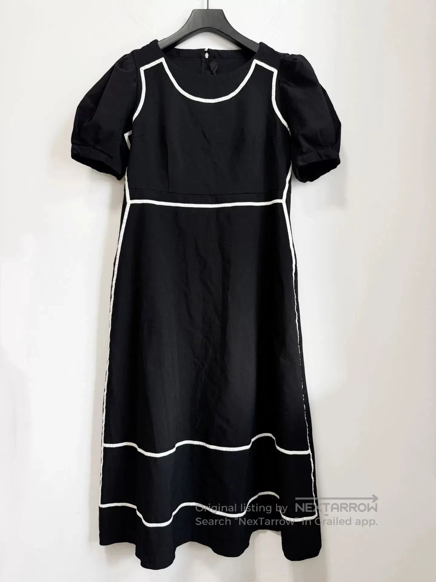 Comme des Garcons CDG Comcom Puff Sleeve Dress. Size US 36 / EU 52 - 1 Thumbnail