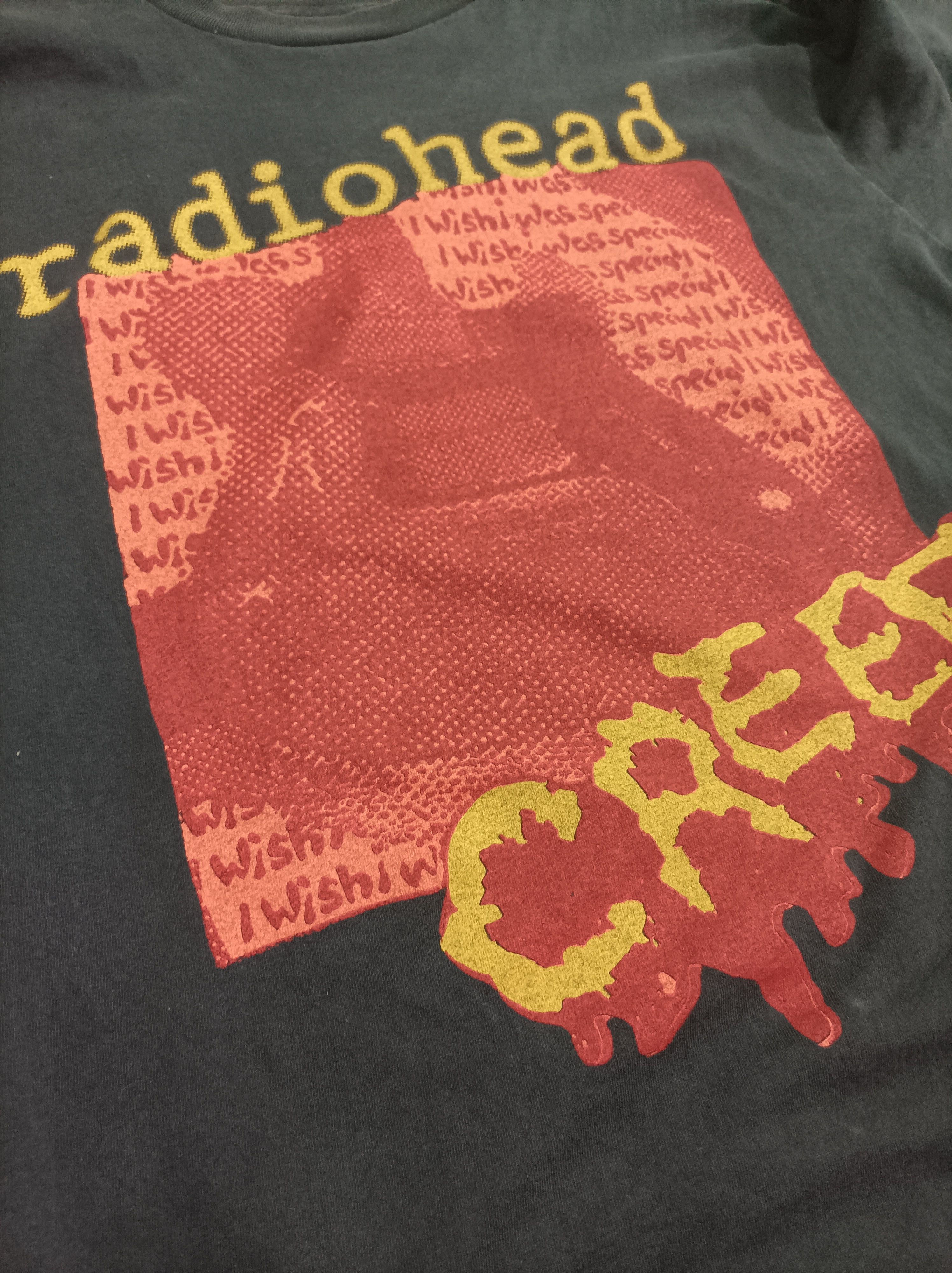 Band Tees Radiohead creep bootleg version Size US L / EU 52-54 / 3 - 4 Thumbnail