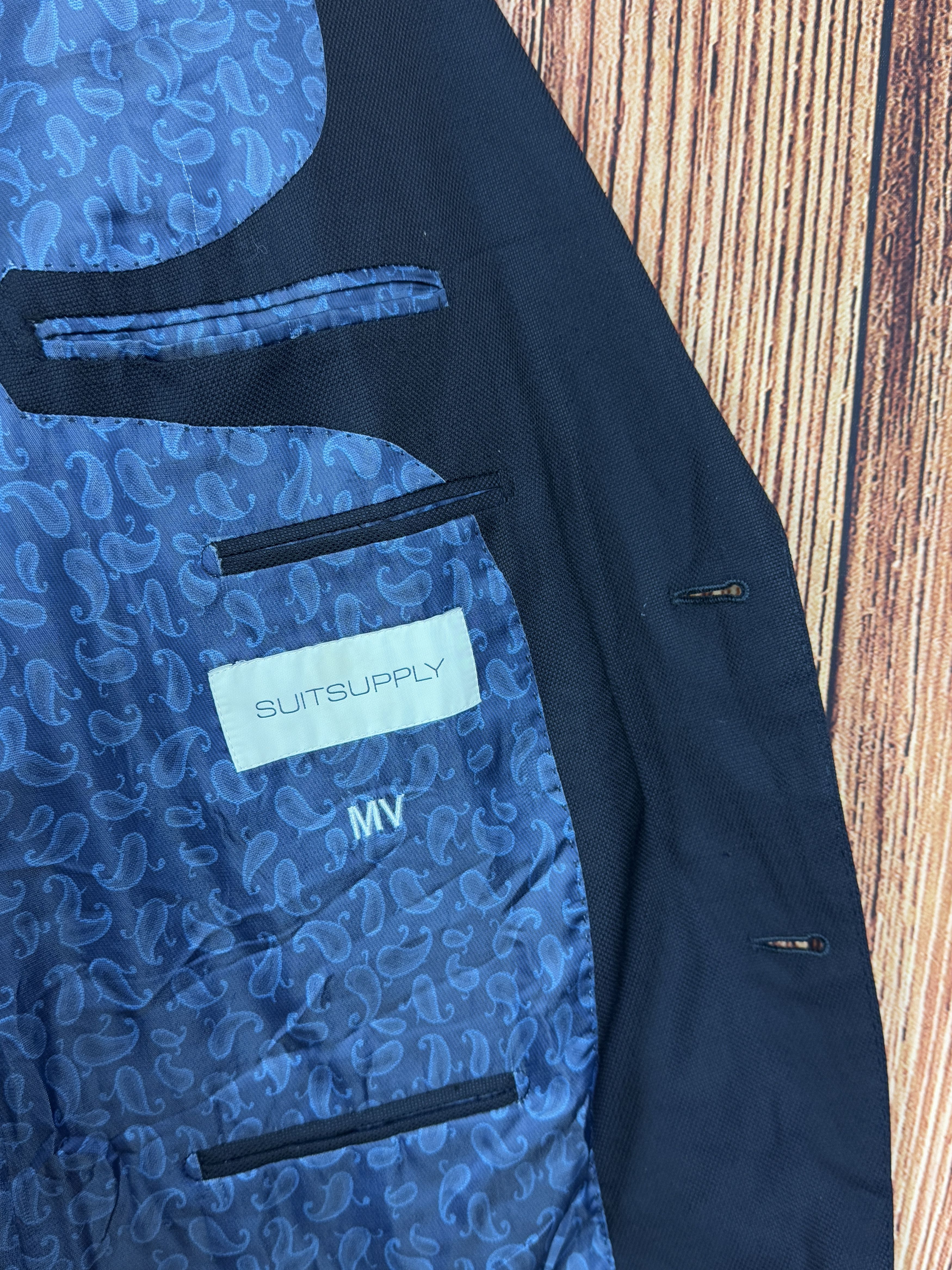 Suitsupply Suitsupply Sienna Wool Vitale Barberis Canonico 56R / 46R Size 46R - 8 Thumbnail