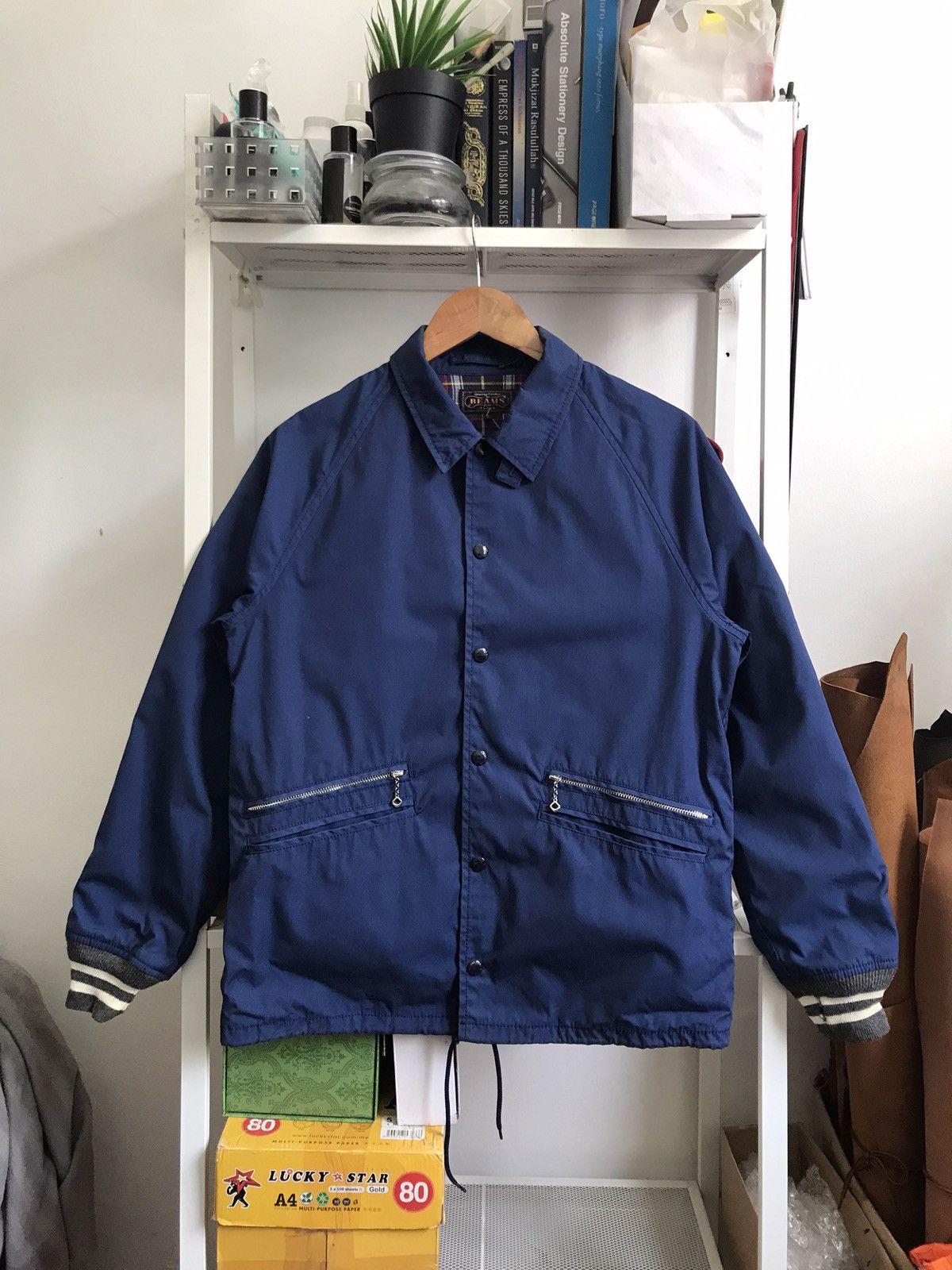 Beams Plus × Japanese Brand × Vintage VINTAGE BEAMS Heart Japan COACH Jacket 🔥 Size US S / EU 44-46 / 1 - 2 Thumbnail