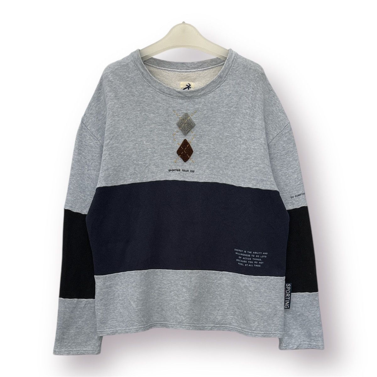 Hai Sporting Gear 🔥 HAI SPORTING GEAR ISSEY MIYAKE ROUNDNECK SWEATSHIRT - M Size US M / EU 48-50 / 2 - 1 Thumbnail