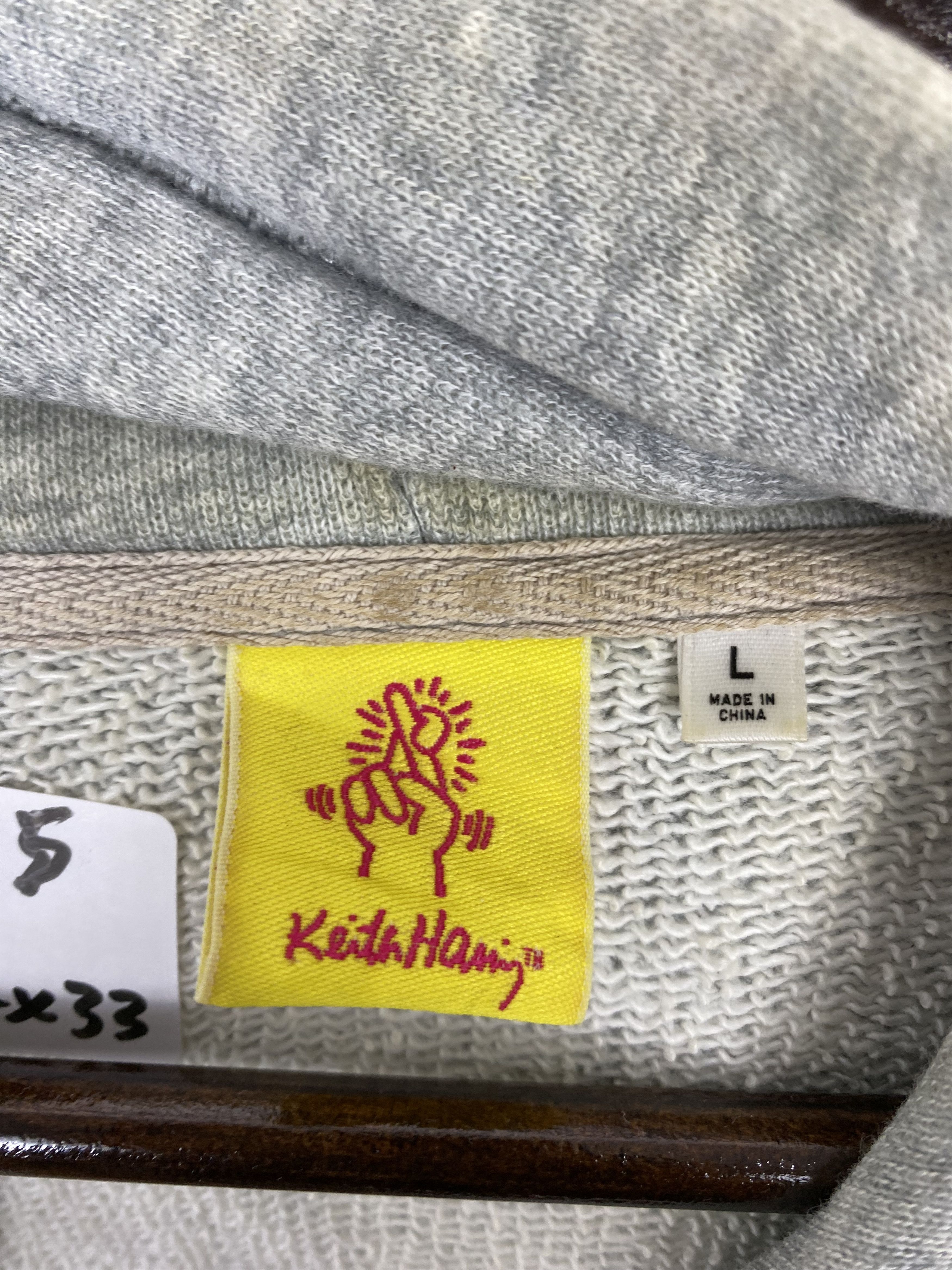 Keith Haring Vintage Keith Haring X Uniqlo Pullover Hoodies PS0345 Size US L / EU 52-54 / 3 - 8 Thumbnail