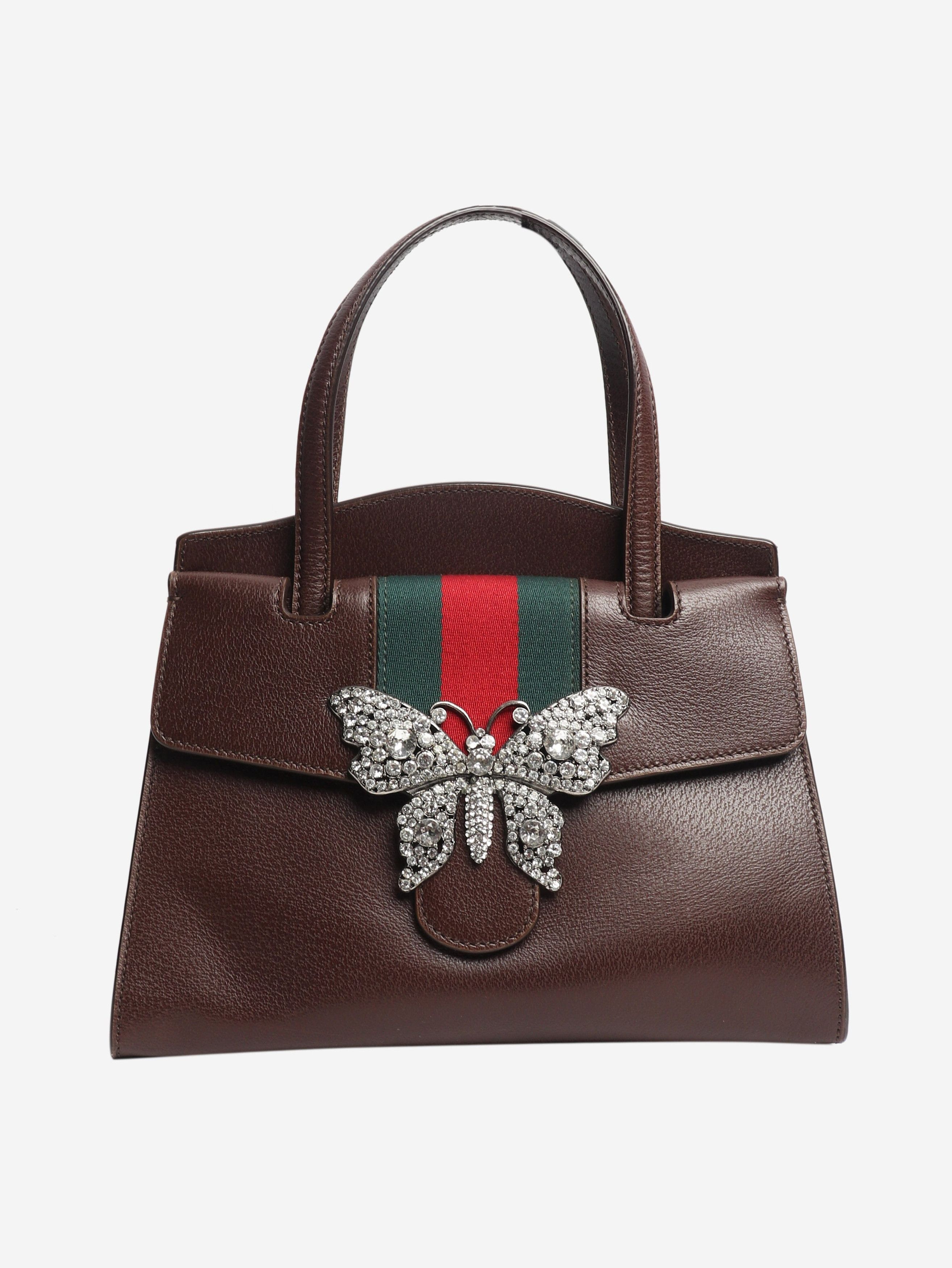 Gucci Brown medium Linea Butterfly Totem bag Size ONE SIZE - 1 Thumbnail