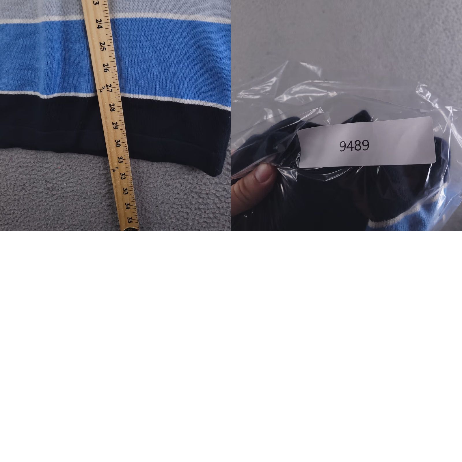 Southpole VINTAGE Southpole Sweater Mens 2XL Striped Short Sleeve Knit Retro Pullover Blue 90s Mens Size US XXL / EU 58 / 5 - 8 Thumbnail