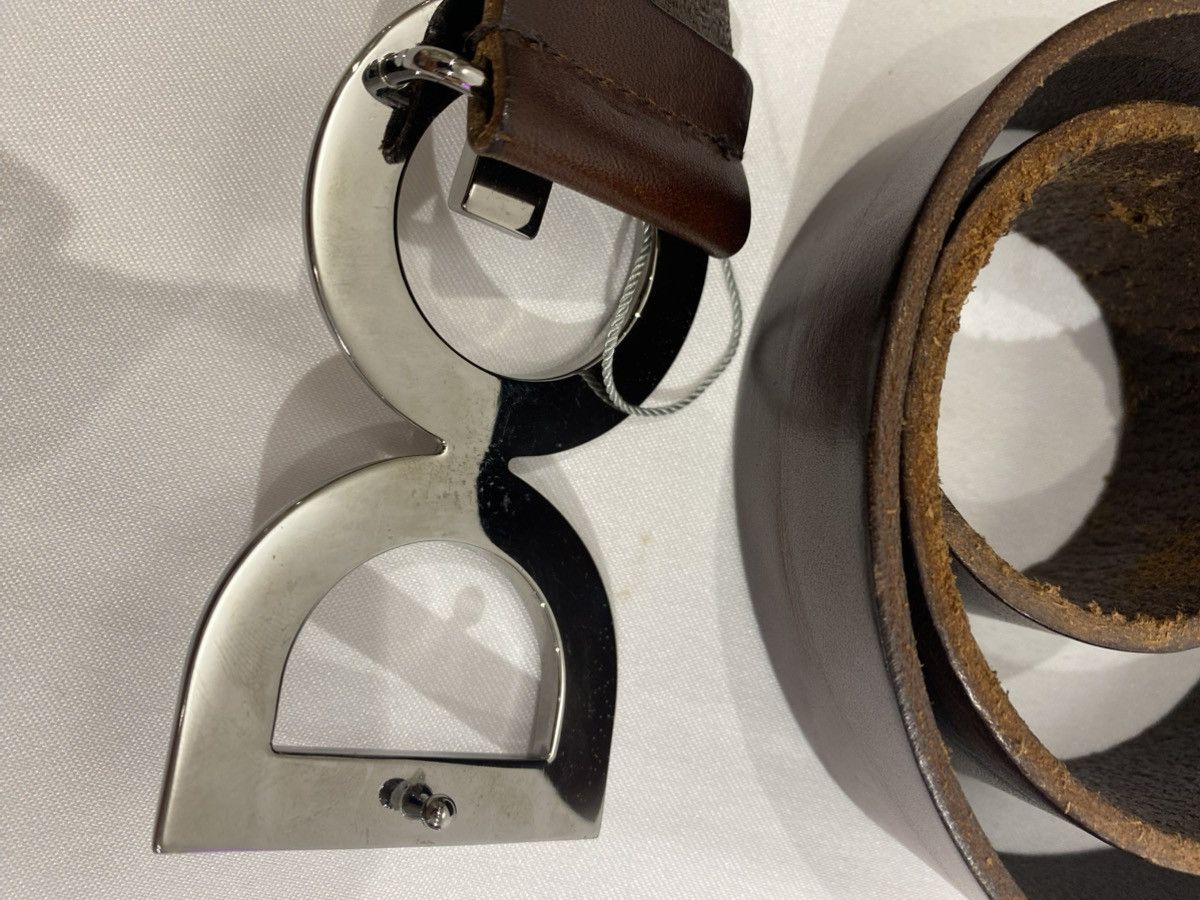 Dolce & Gabbana DOLCE & GABBANA LOGO BUCKLED BELT 36 to 40 Size 36 - 9 Thumbnail