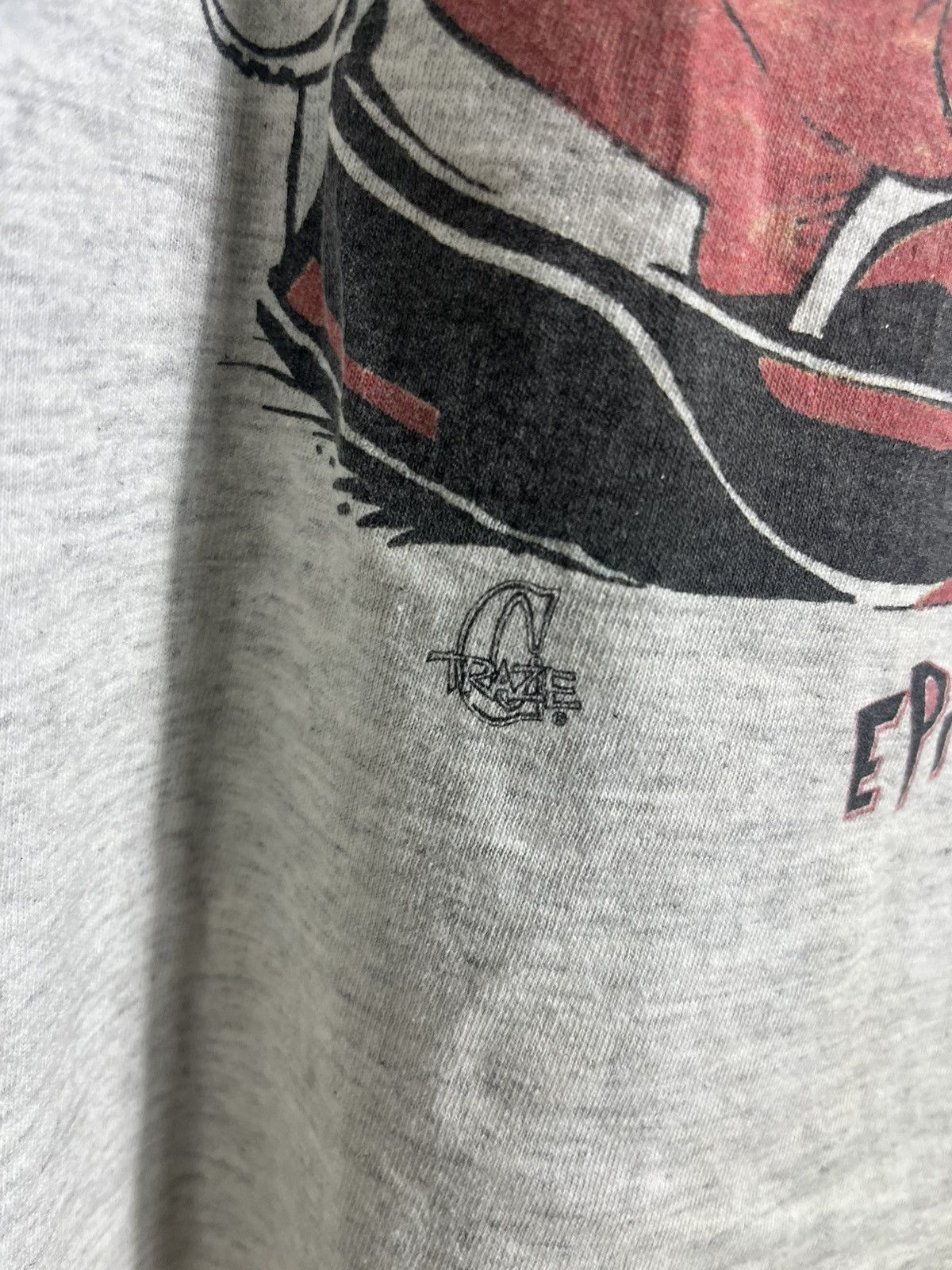 Vintage SUPER RARE!!!VTG NIKE KRASHKREW Tshirt Size US L / EU 52-54 / 3 - 3 Thumbnail