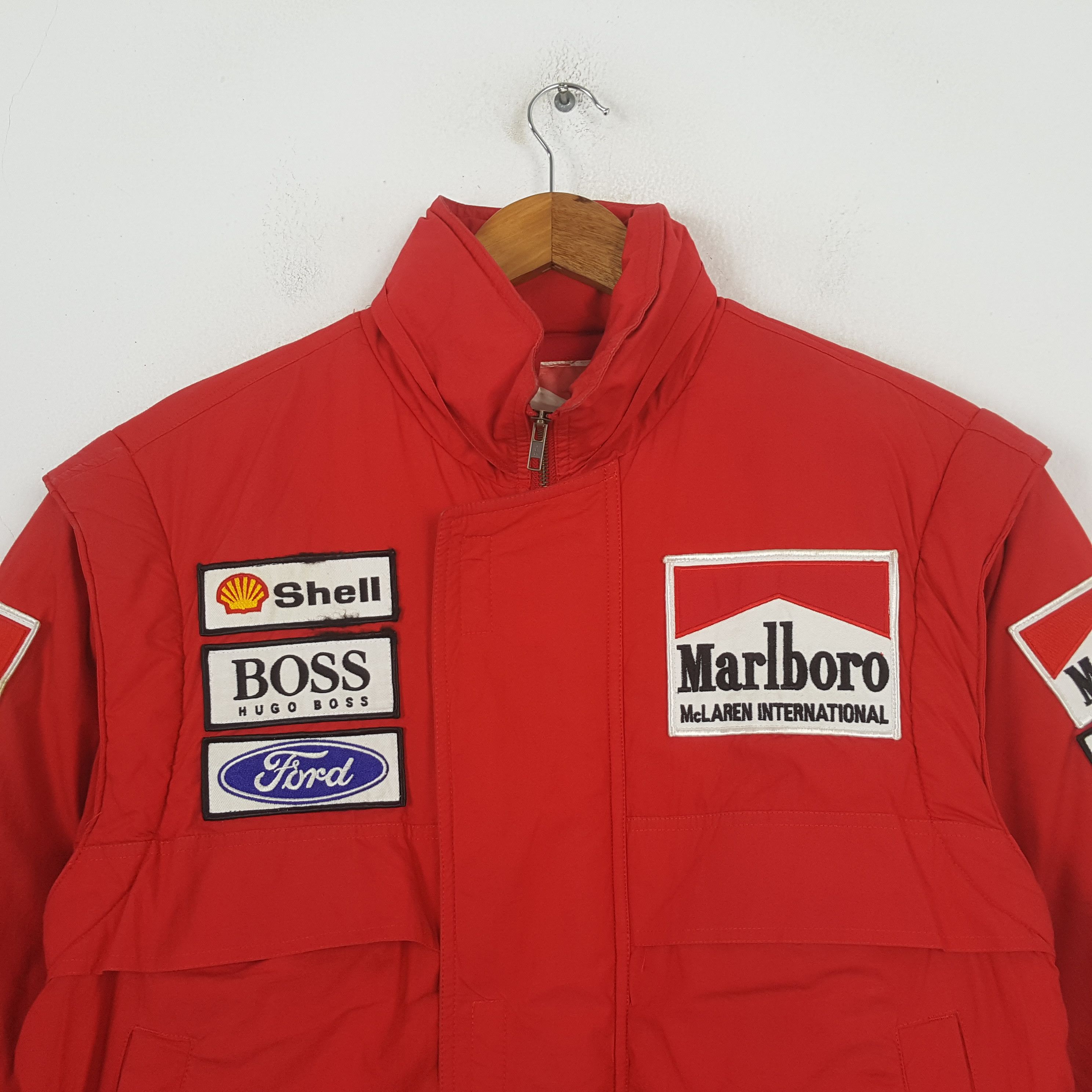 Marlboro Vintage Marlboro Formula One Racing Team Jacket C302N1 Size US L / EU 52-54 / 3 - 4 Thumbnail