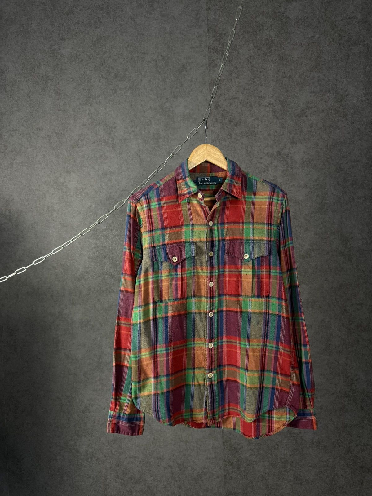 Polo Ralph Lauren Polo Ralph Lauren designer flannel checkered shirt Size US S / EU 44-46 / 1 - 1 Thumbnail