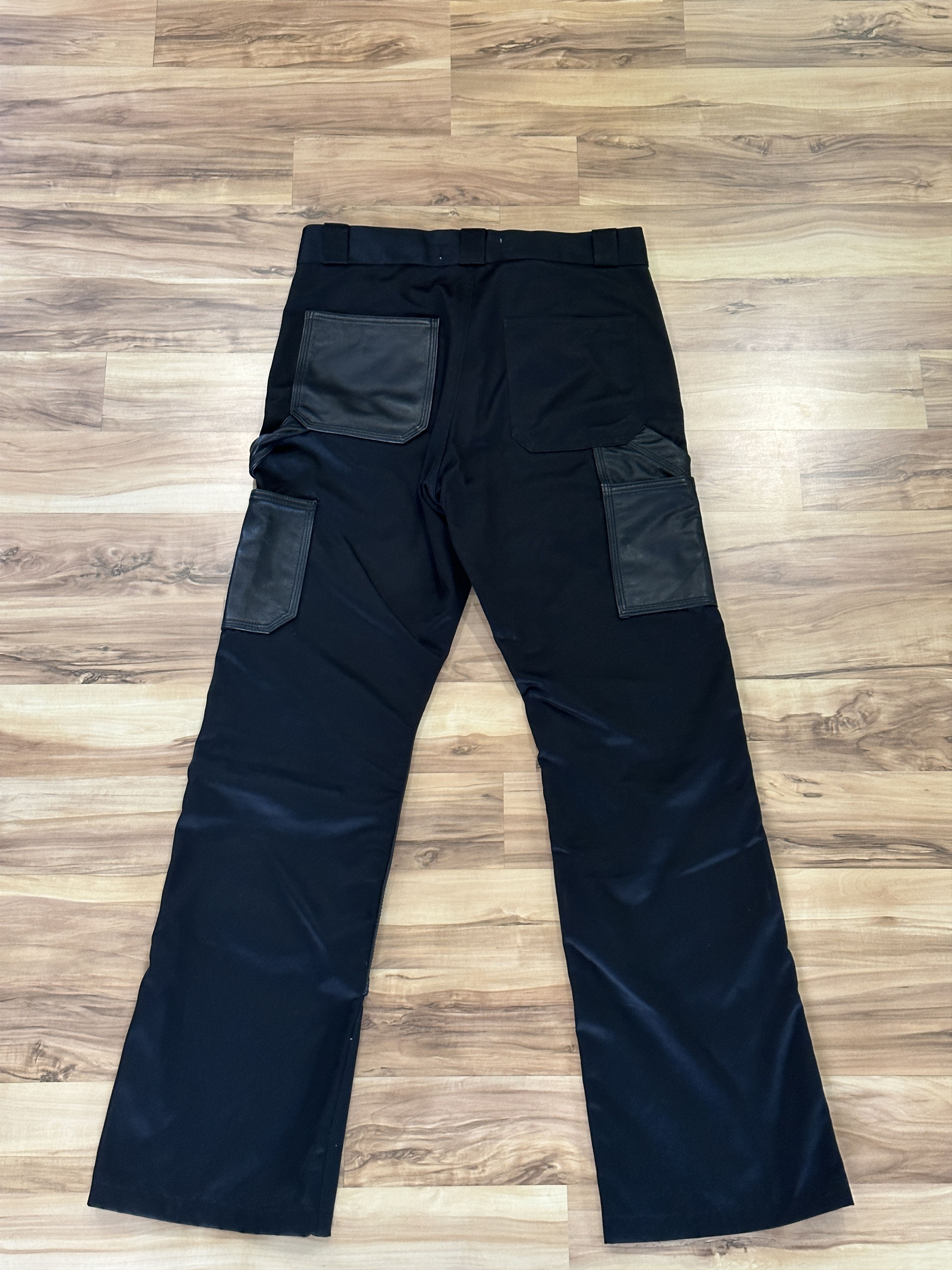 Vuja De Vuja De Adaigo Leather Double Knee Carpenter Pants Size US 28 / EU 44 - 2 Thumbnail