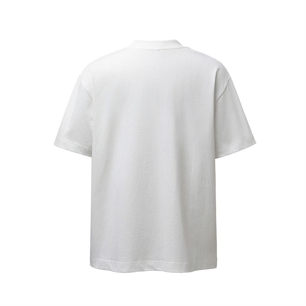 Japanese Brand Men's Cotton Crew-Neck T-Shirt with Dog Print Size US M / EU 48-50 / 2 - 2 Thumbnail