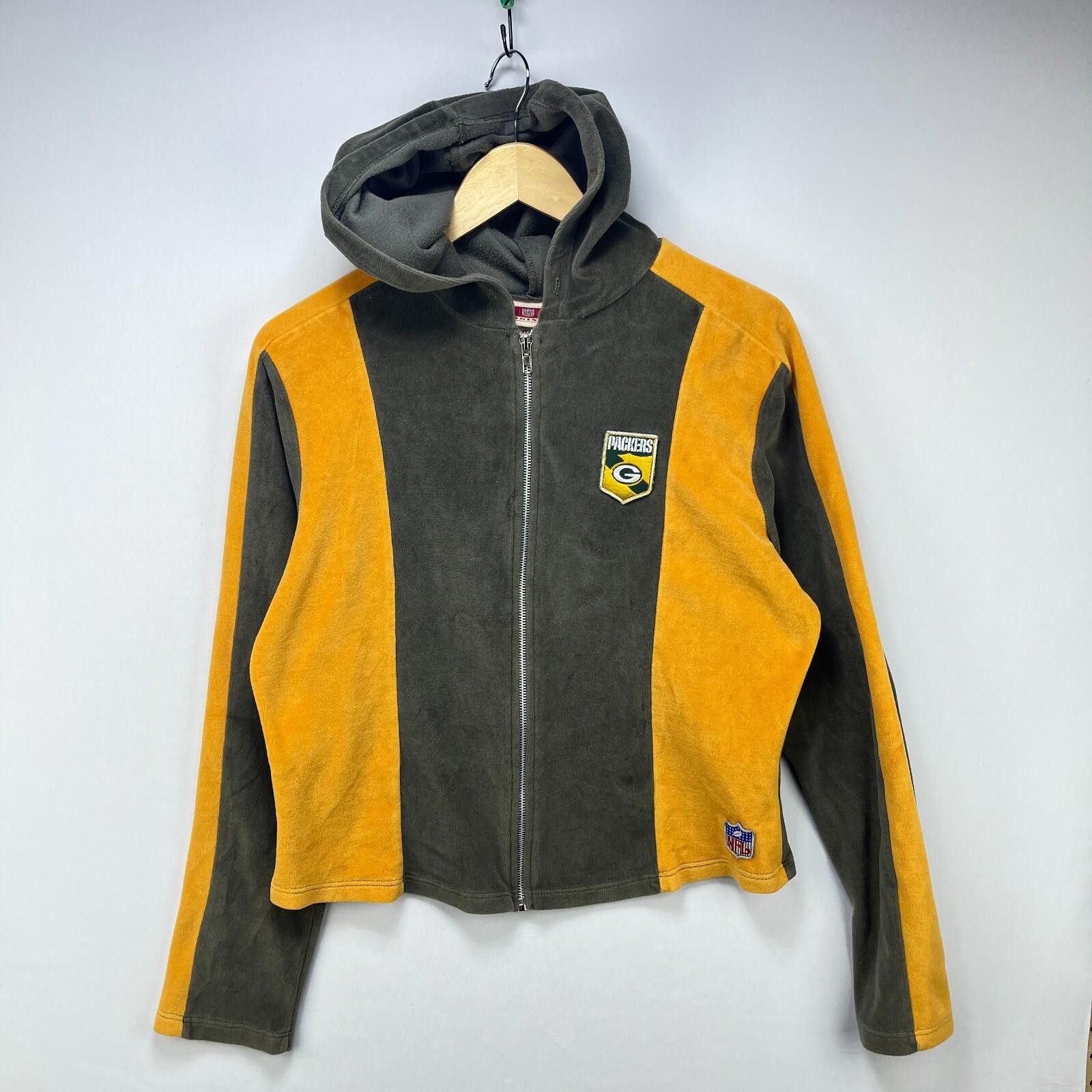 NFL Vintage Y2K Green Bay Packers Zip Up Hoodie Womens XL Size XL / US 12-14 / IT 48-50 - 1 Thumbnail