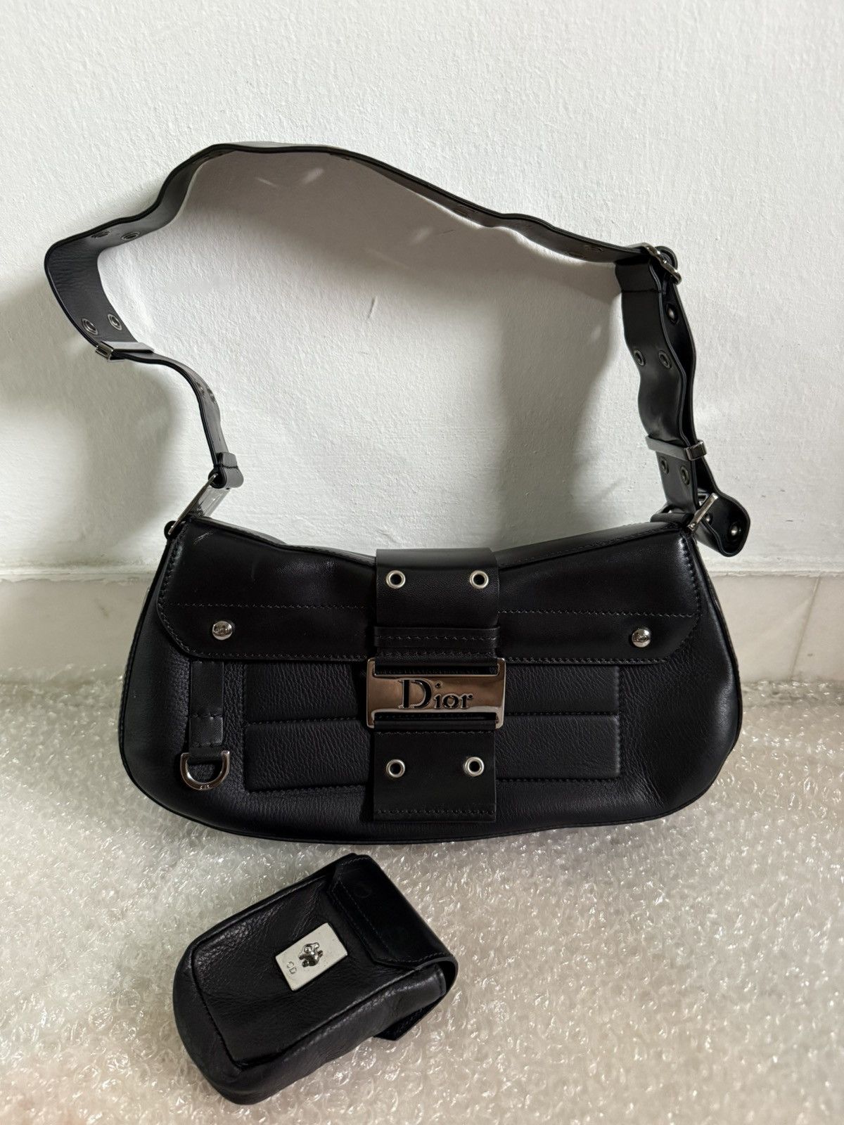Dior 2002 John Galliano era Dior Street Chic Columbus bag Size ONE SIZE - 15 Thumbnail
